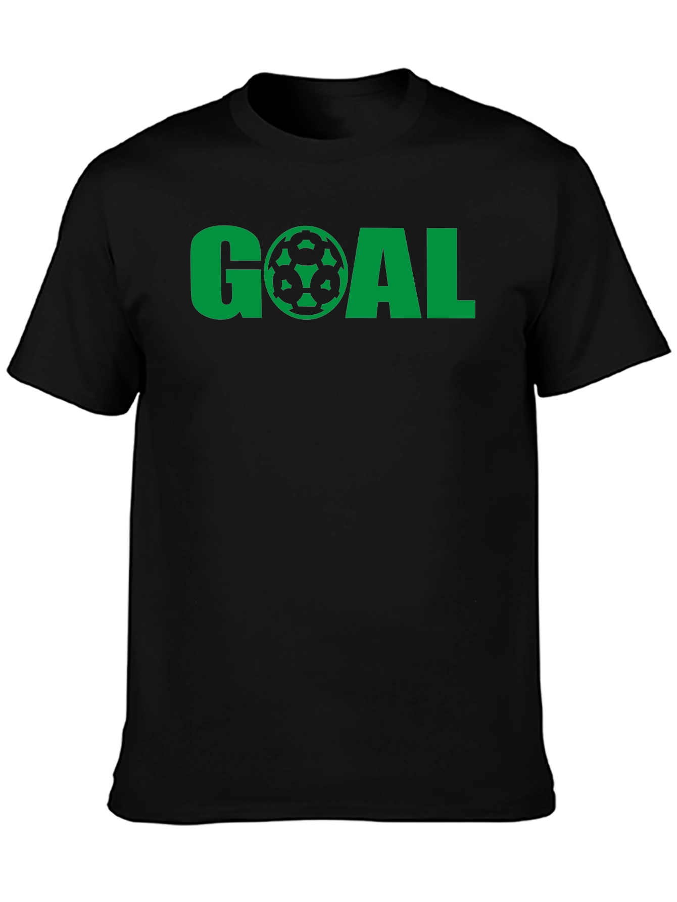 Goal Soccer T-Shirt - Green Graphic Tee