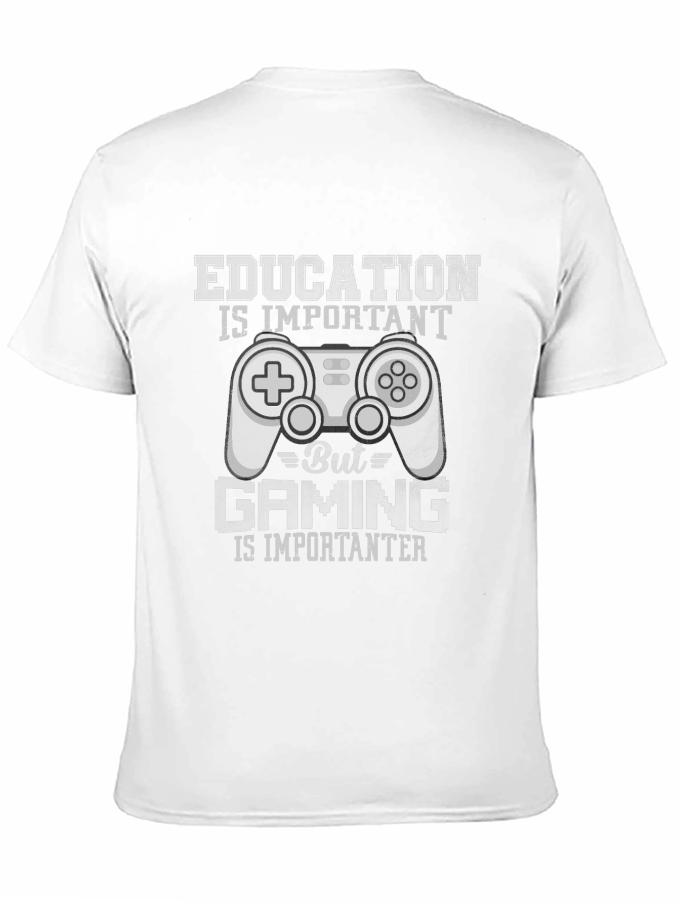 Gaming is Importanter T-Shirt - Black Gamer Tee