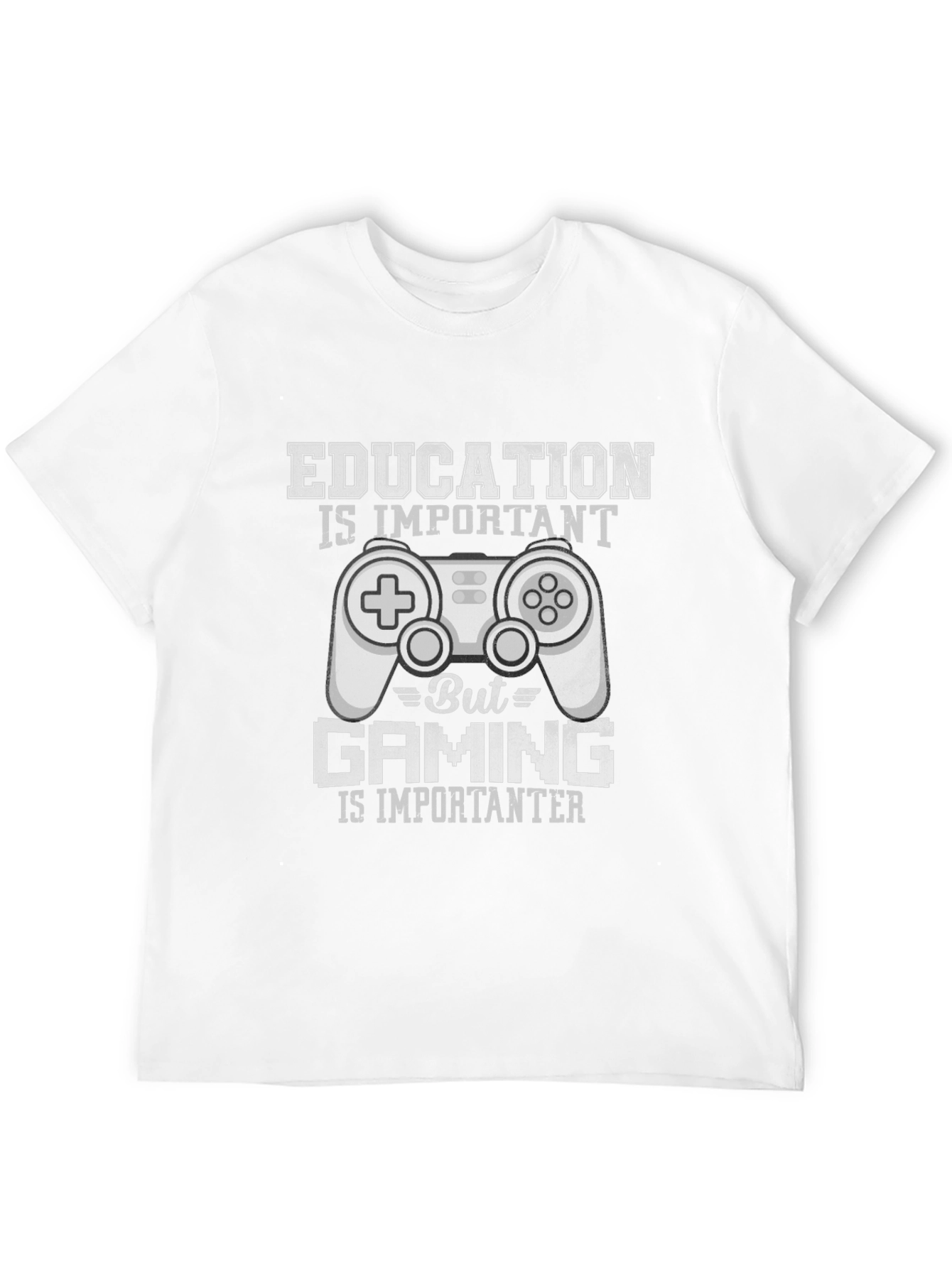 Gaming is Importanter T-Shirt - Black Gamer Tee