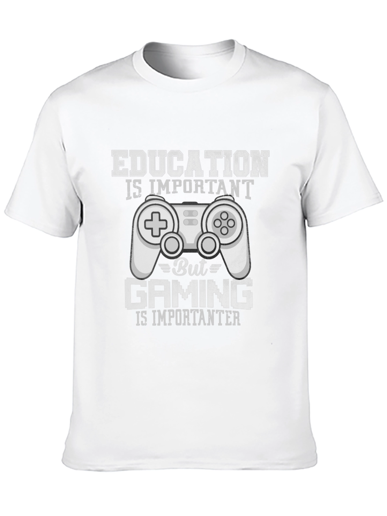 Gaming is Importanter T-Shirt - Black Gamer Tee