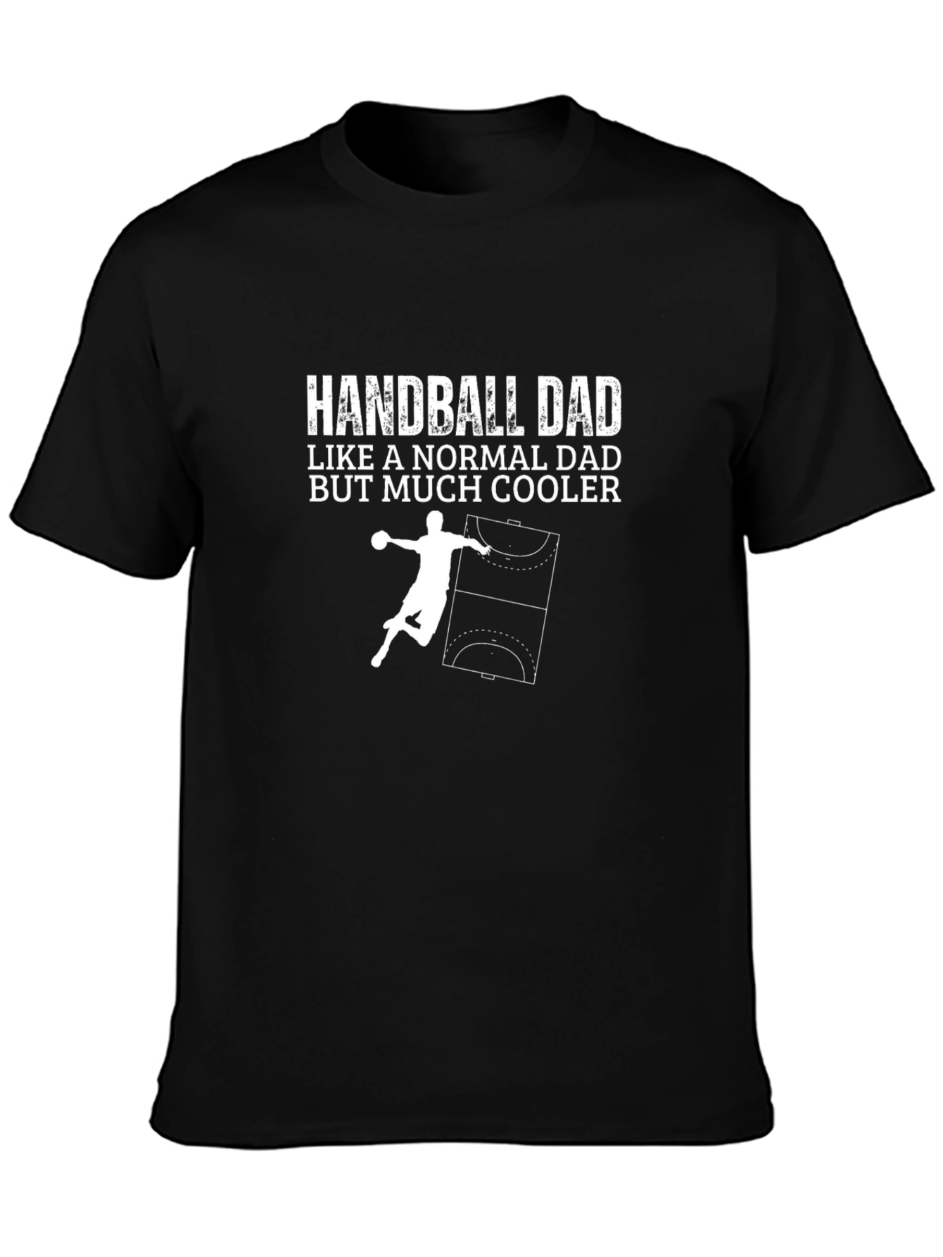 Handball Dad T-Shirt - Cooler Than Normal Dad!