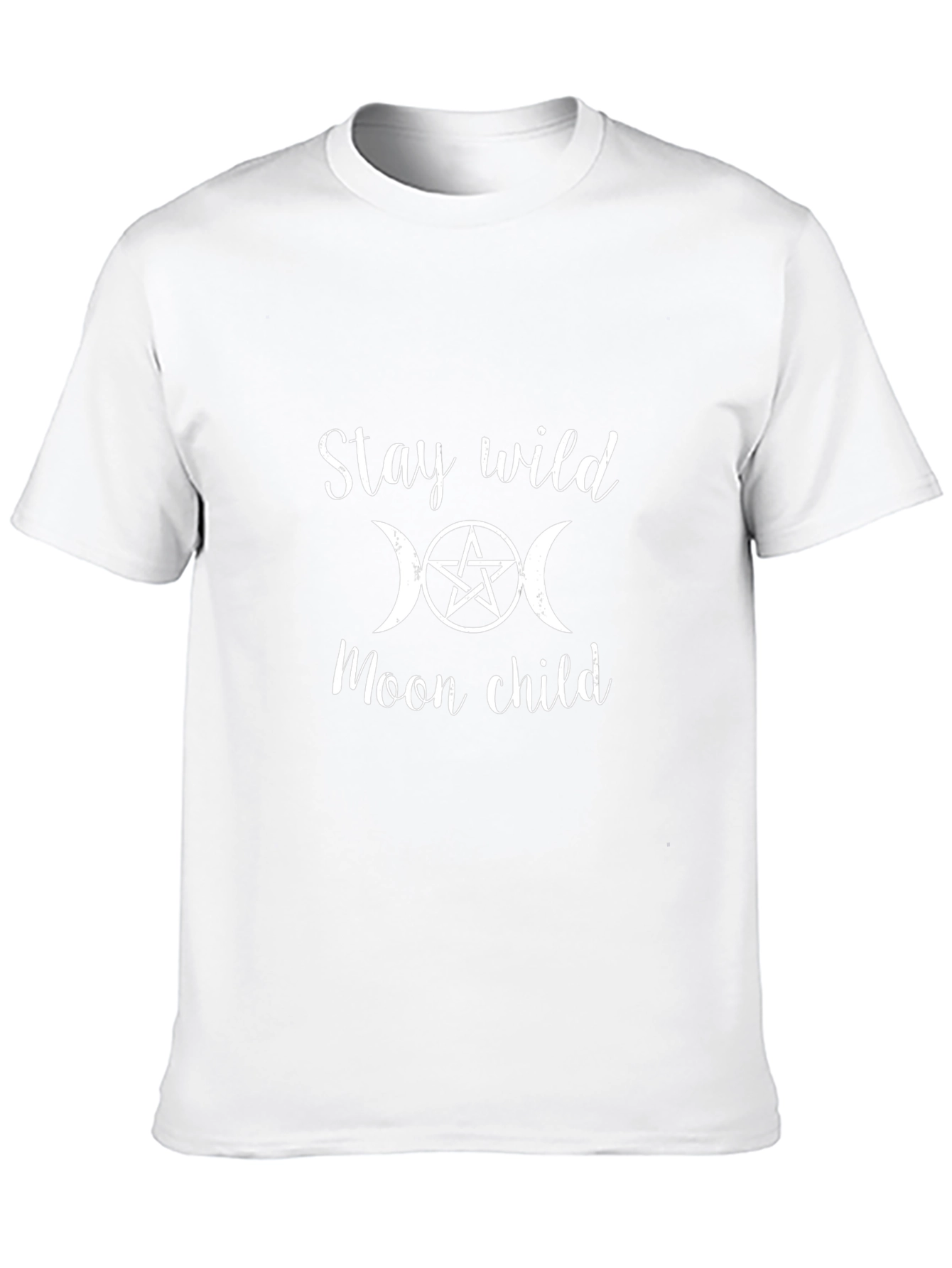 Stay Wild Moon Child Graphic Tee - Black