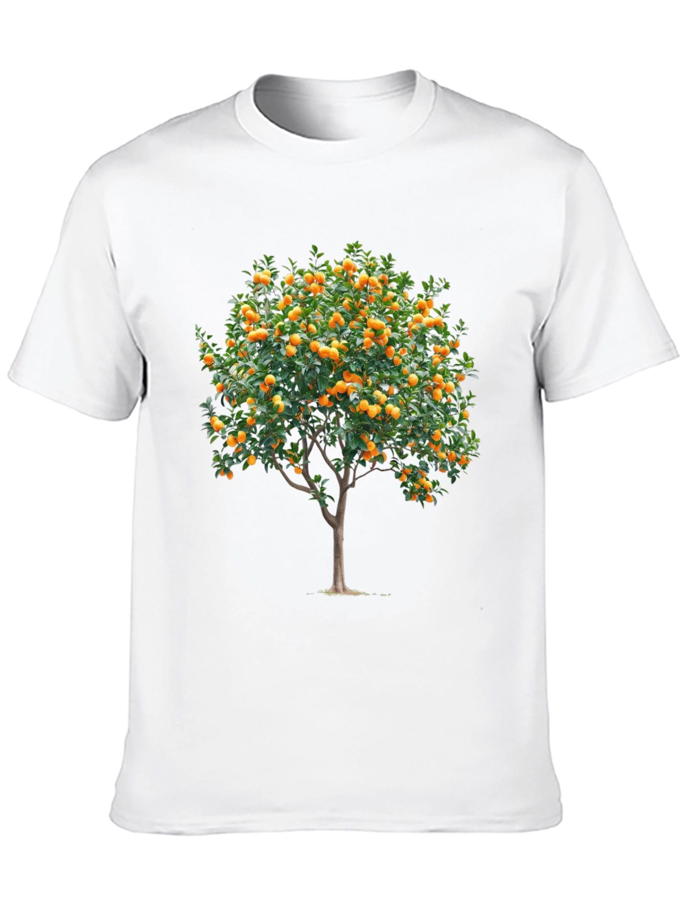 Orange Tree Graphic T-Shirt - Fruitful Style