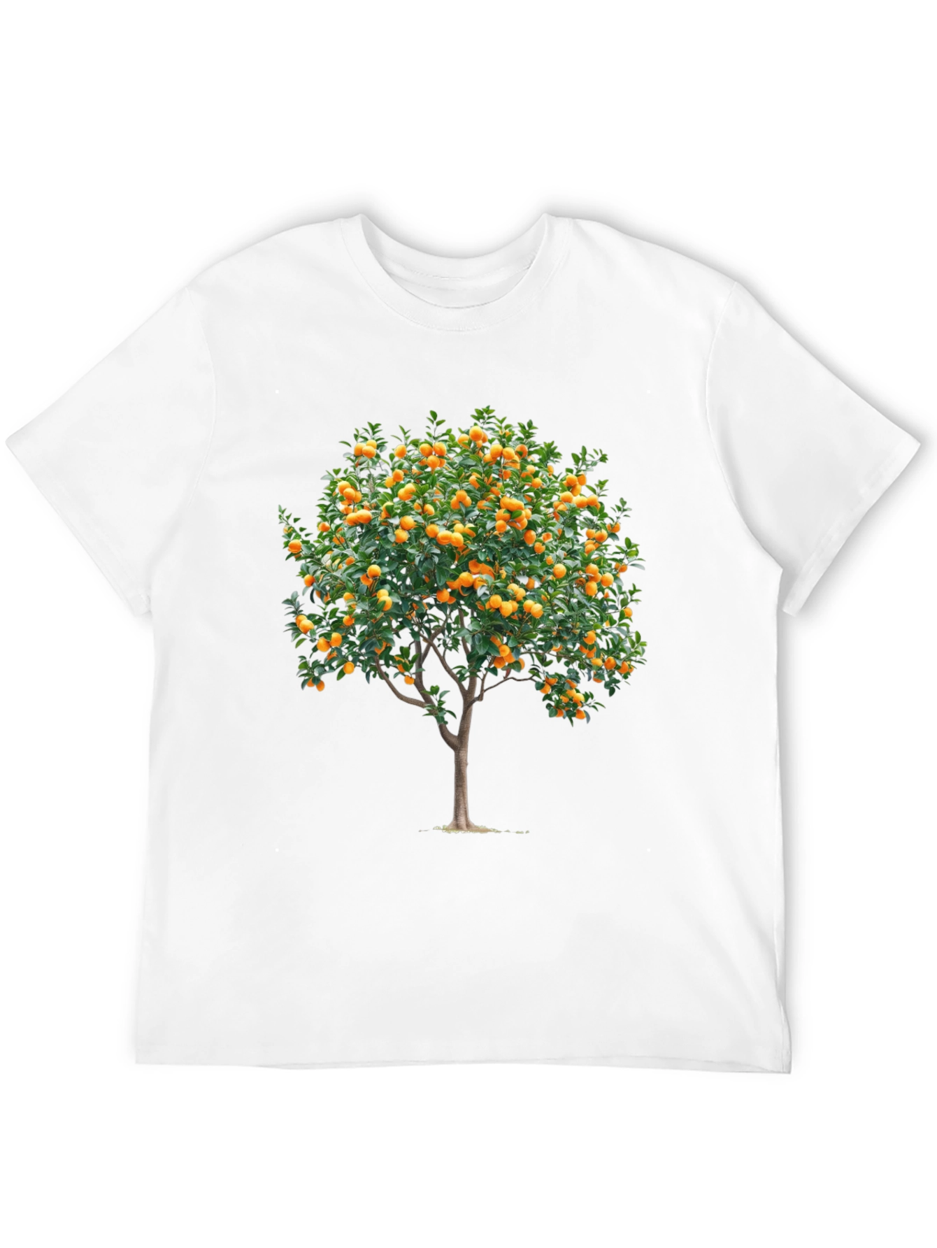 Orange Tree Graphic T-Shirt - Fruitful Style