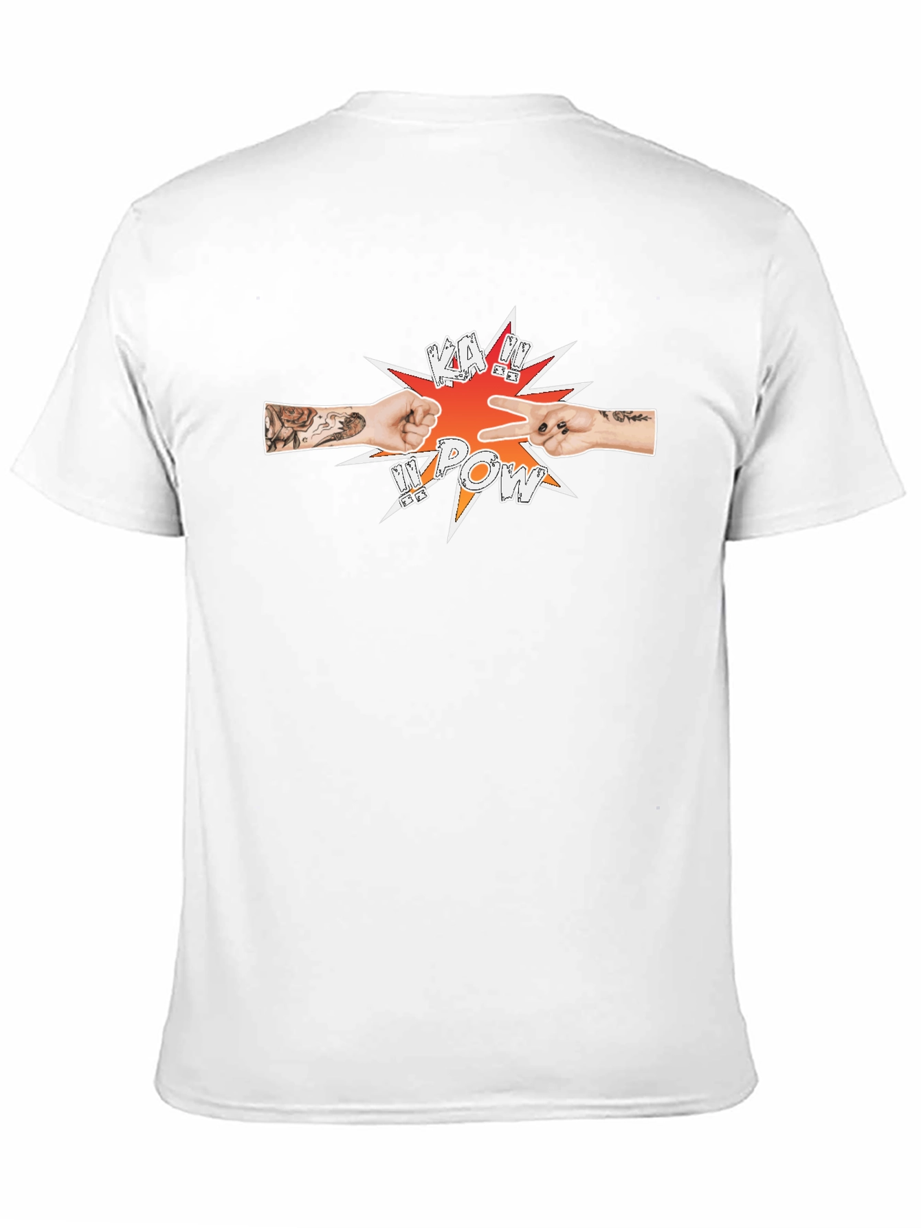 Ka Pow Comic Style Graphic T-Shirt