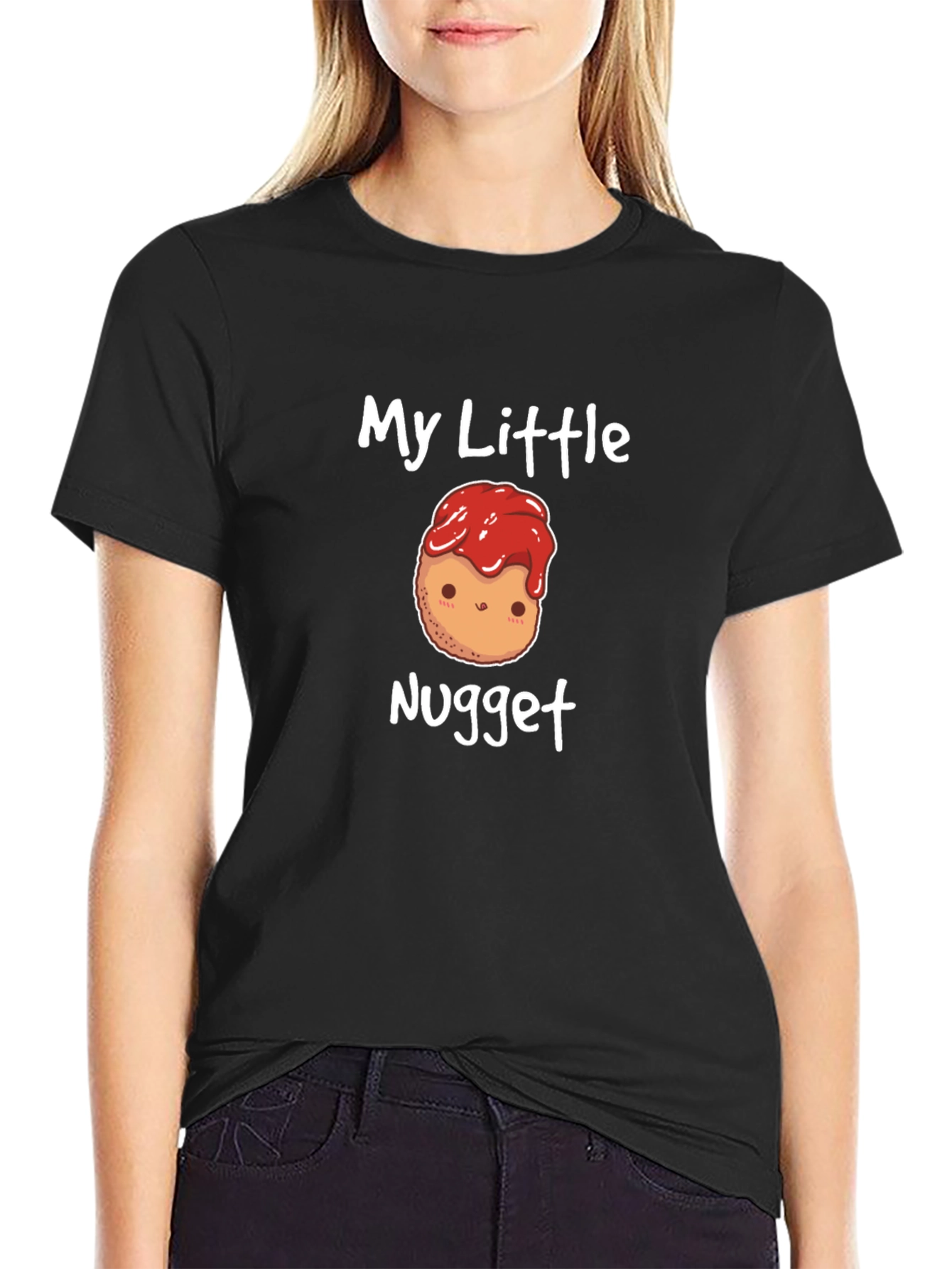 My Little Nugget T-Shirt - Funny Foodie Tee