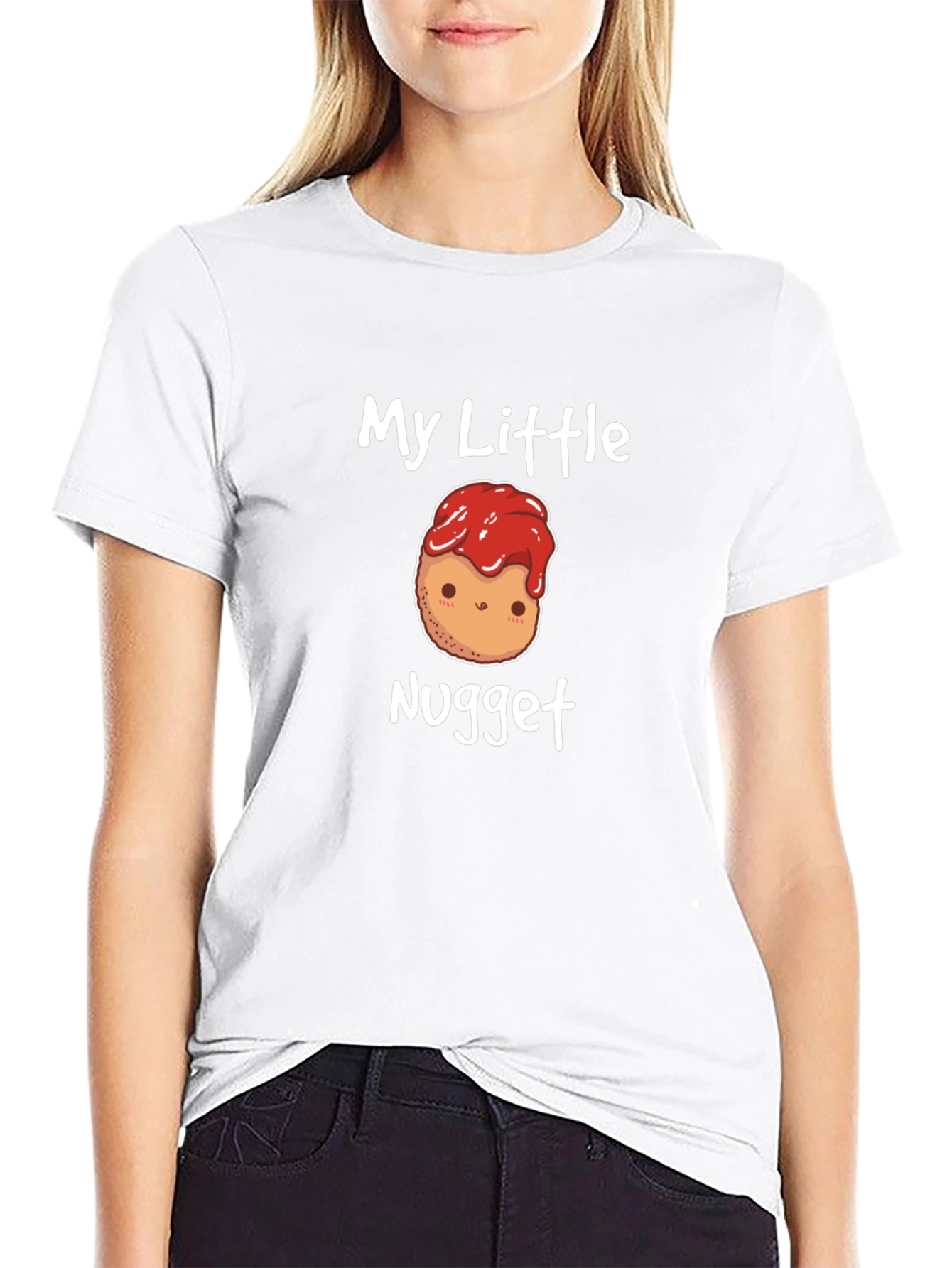 My Little Nugget T-Shirt - Funny Foodie Tee
