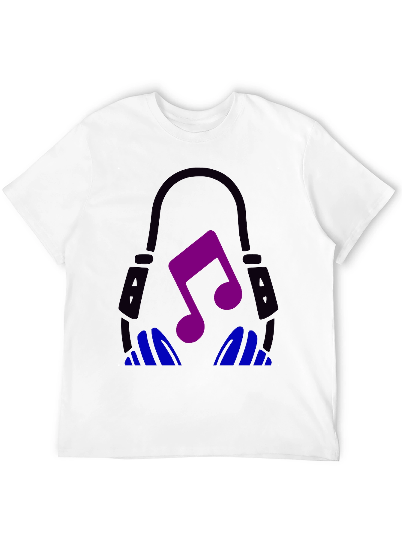 Musical Headphones Graphic Tee