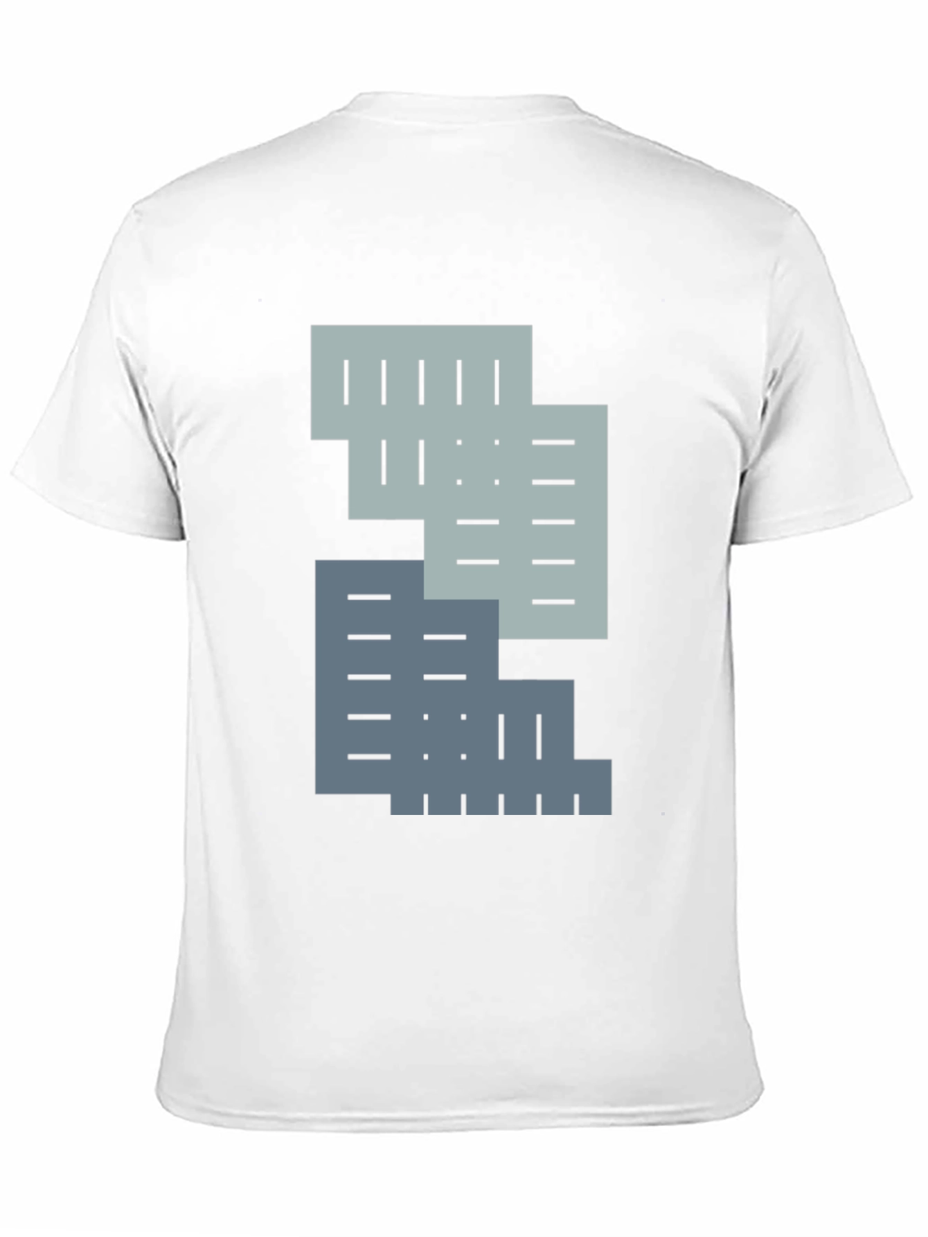 Abstract Geometric T-Shirt: Modern Style