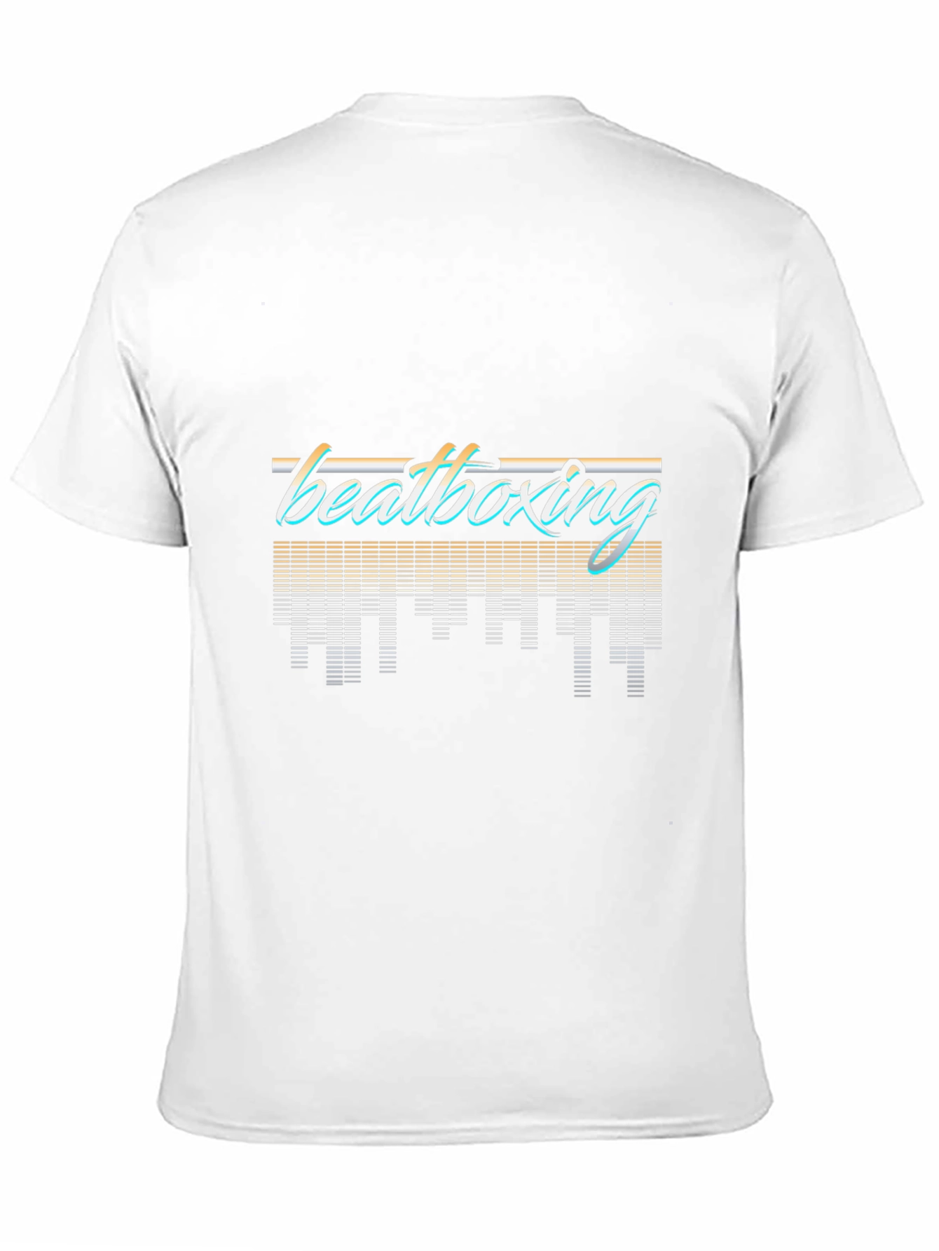 Beatboxing Graphic Print Black T-Shirt