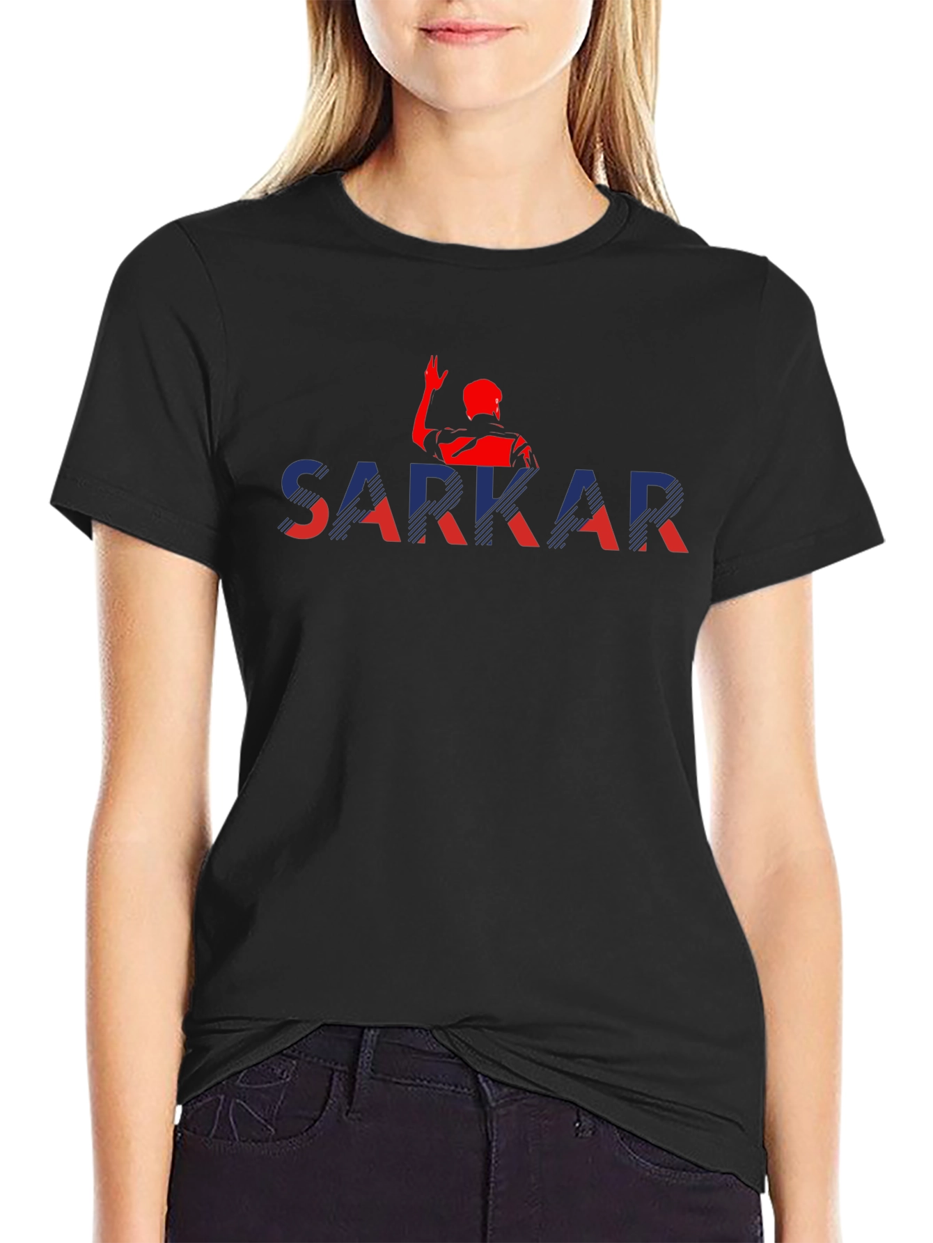 Sarkar Graphic Print Black T-Shirt - Stylish Mens Fashion