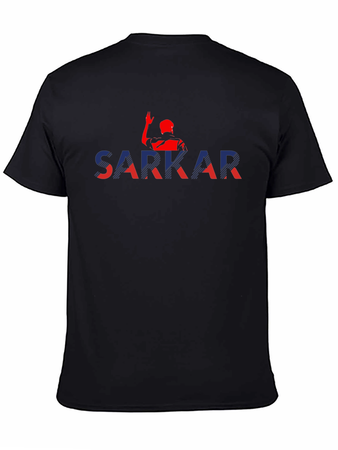 Sarkar Graphic Print Black T-Shirt - Stylish Mens Fashion