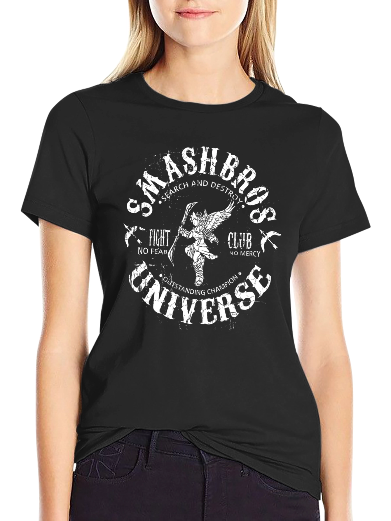 Smash Bros Universe Black T-Shirt