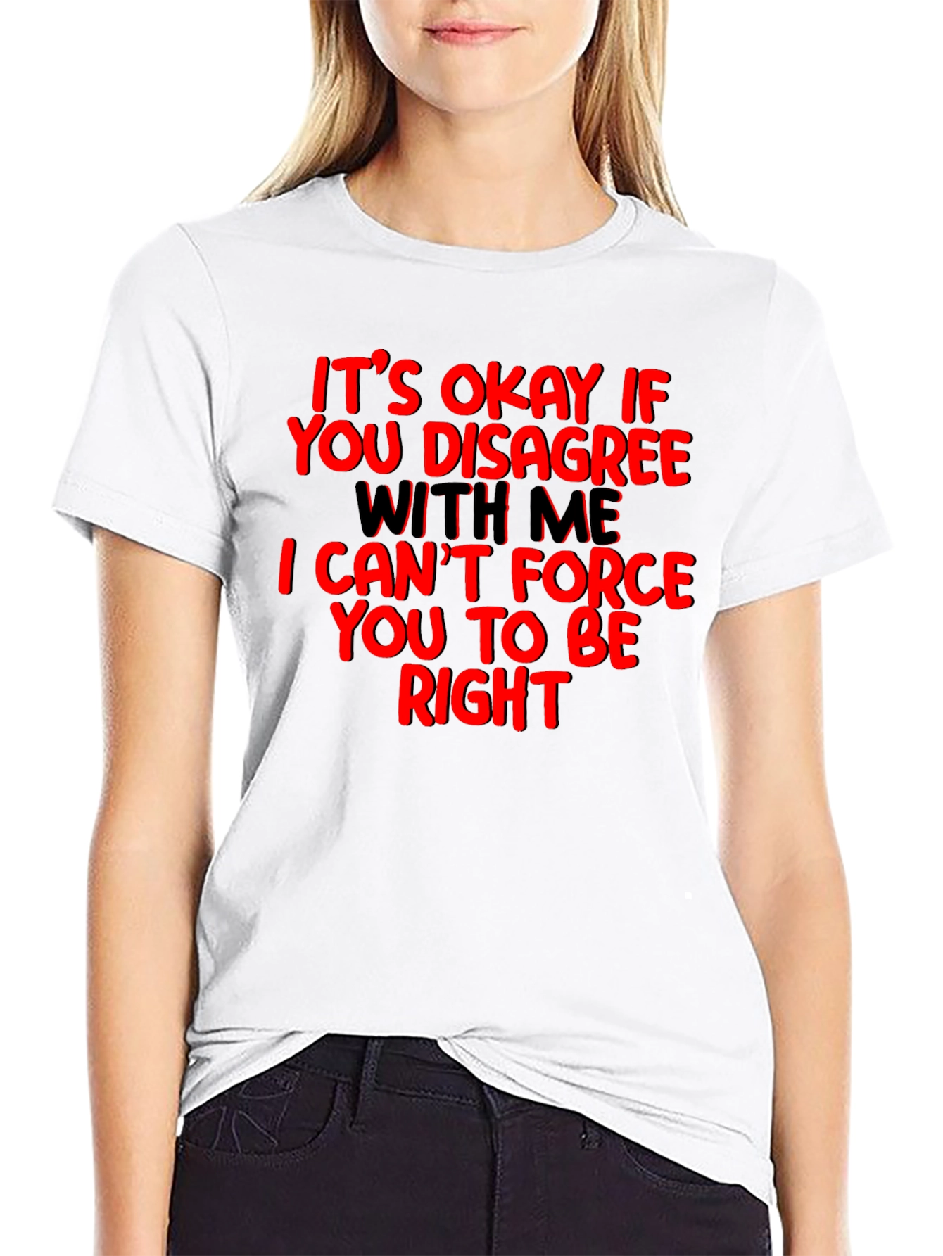 Funny Disagreement T-Shirt - Its Okay If You Disagree
