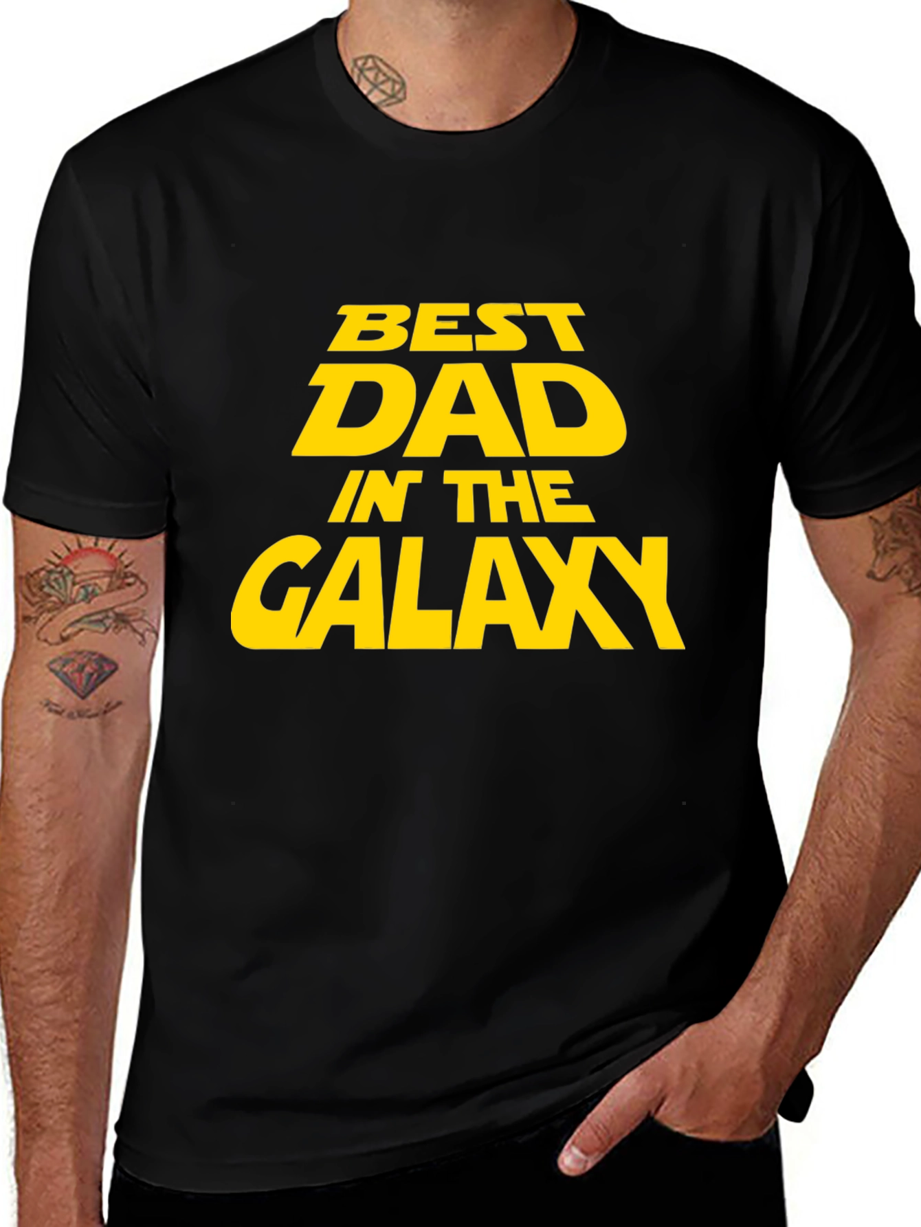 Best Dad in the Galaxy T-Shirt