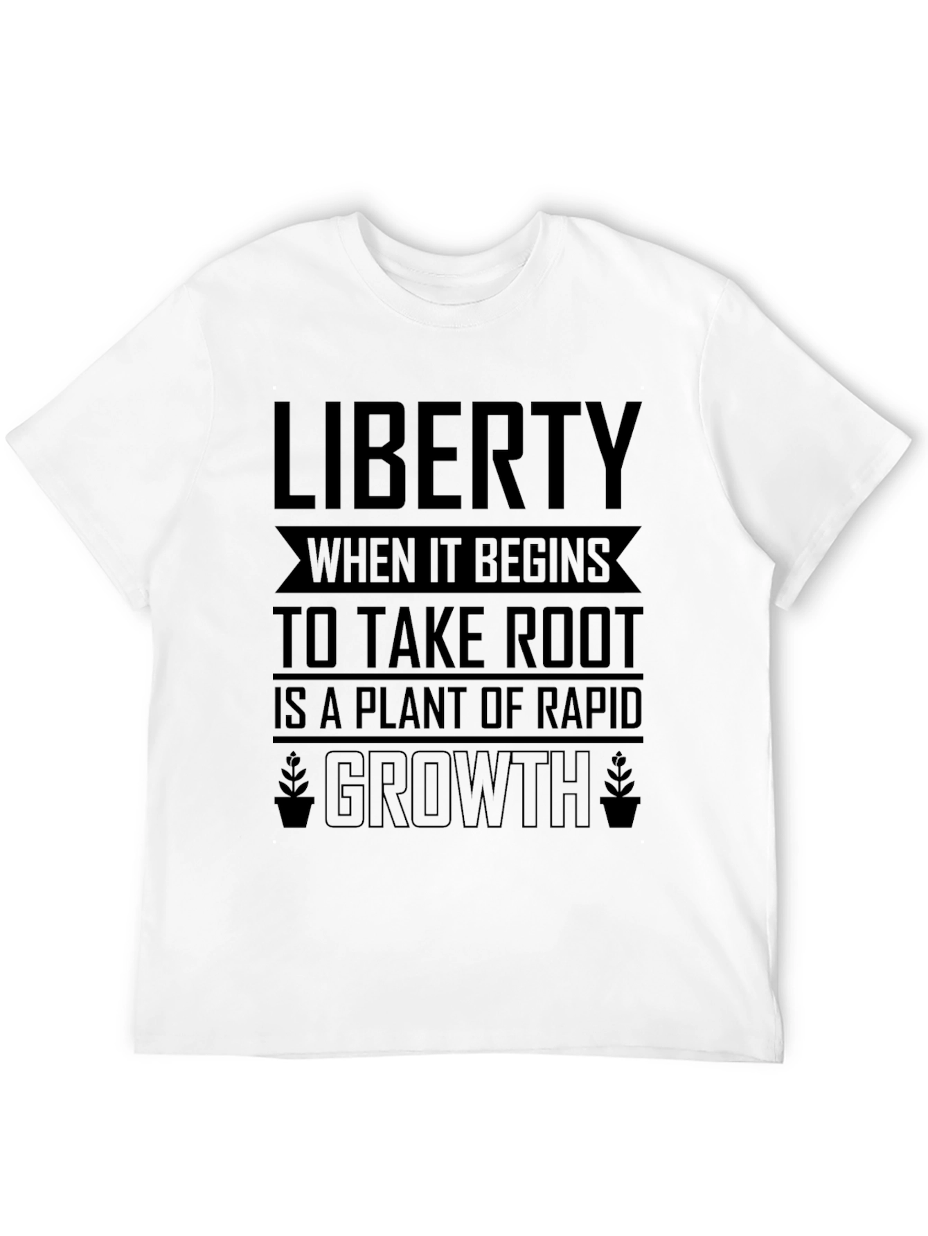 Liberty T-Shirt: Rapid Growth Design