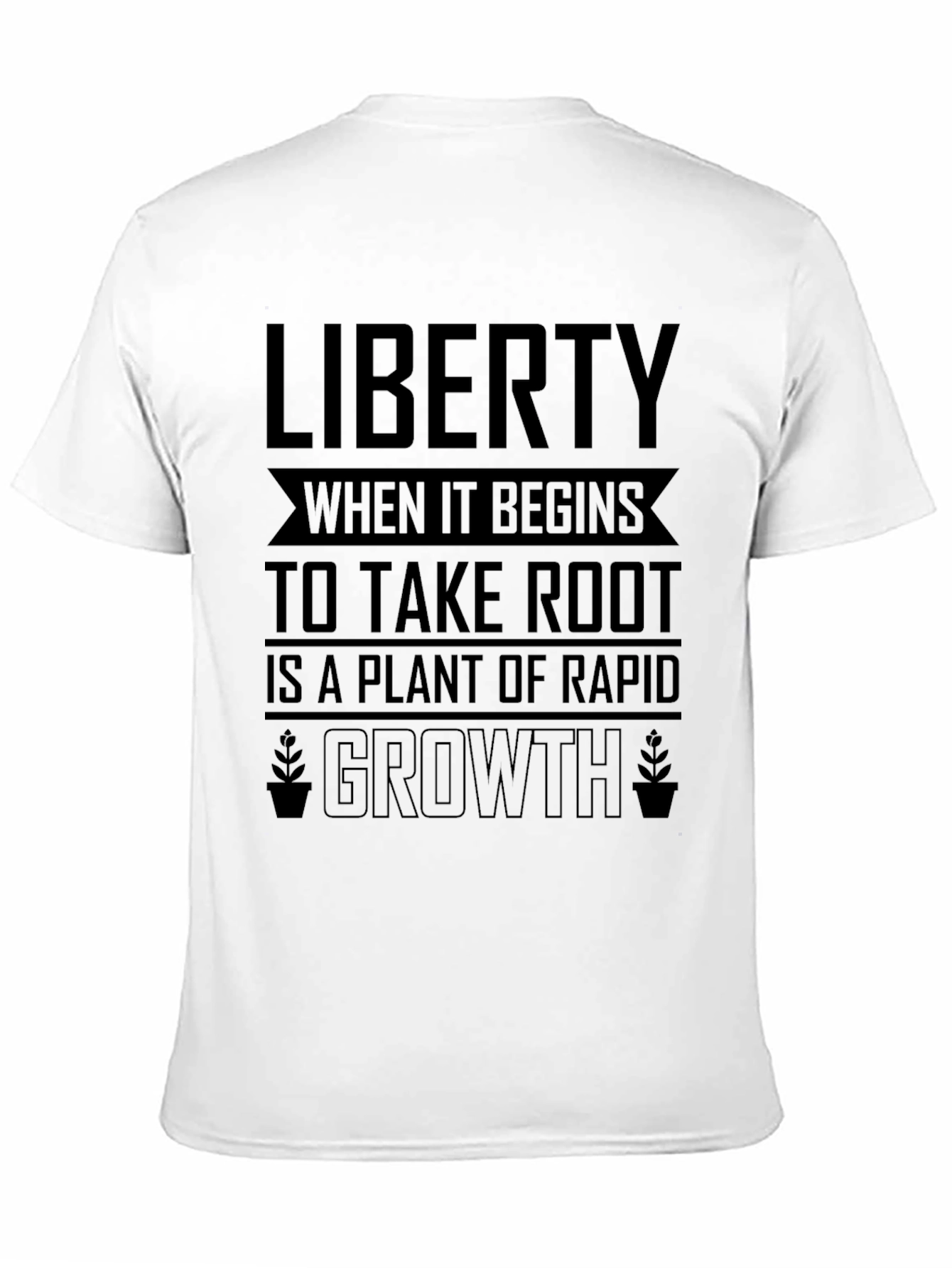 Liberty T-Shirt: Rapid Growth Design