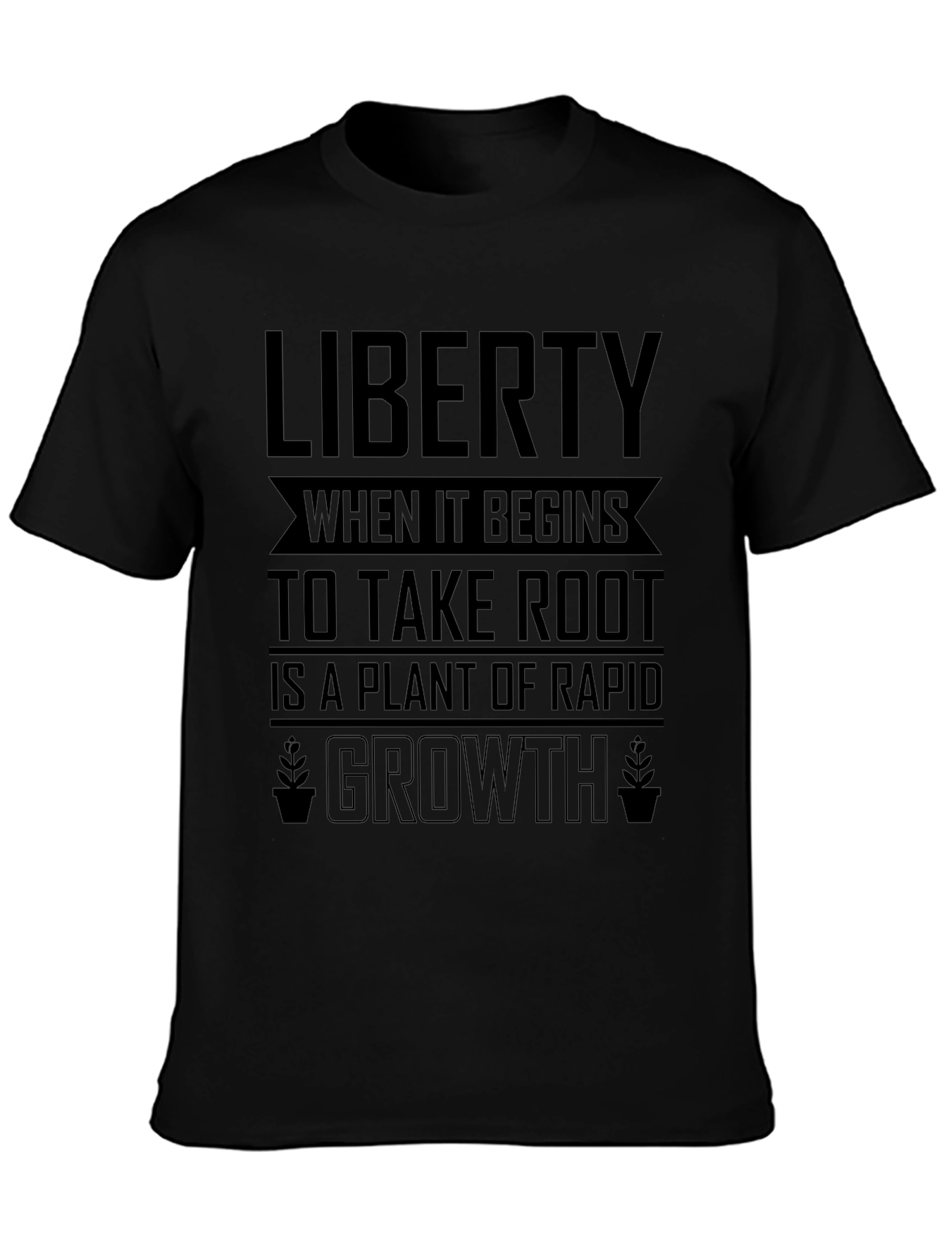 Liberty T-Shirt: Rapid Growth Design