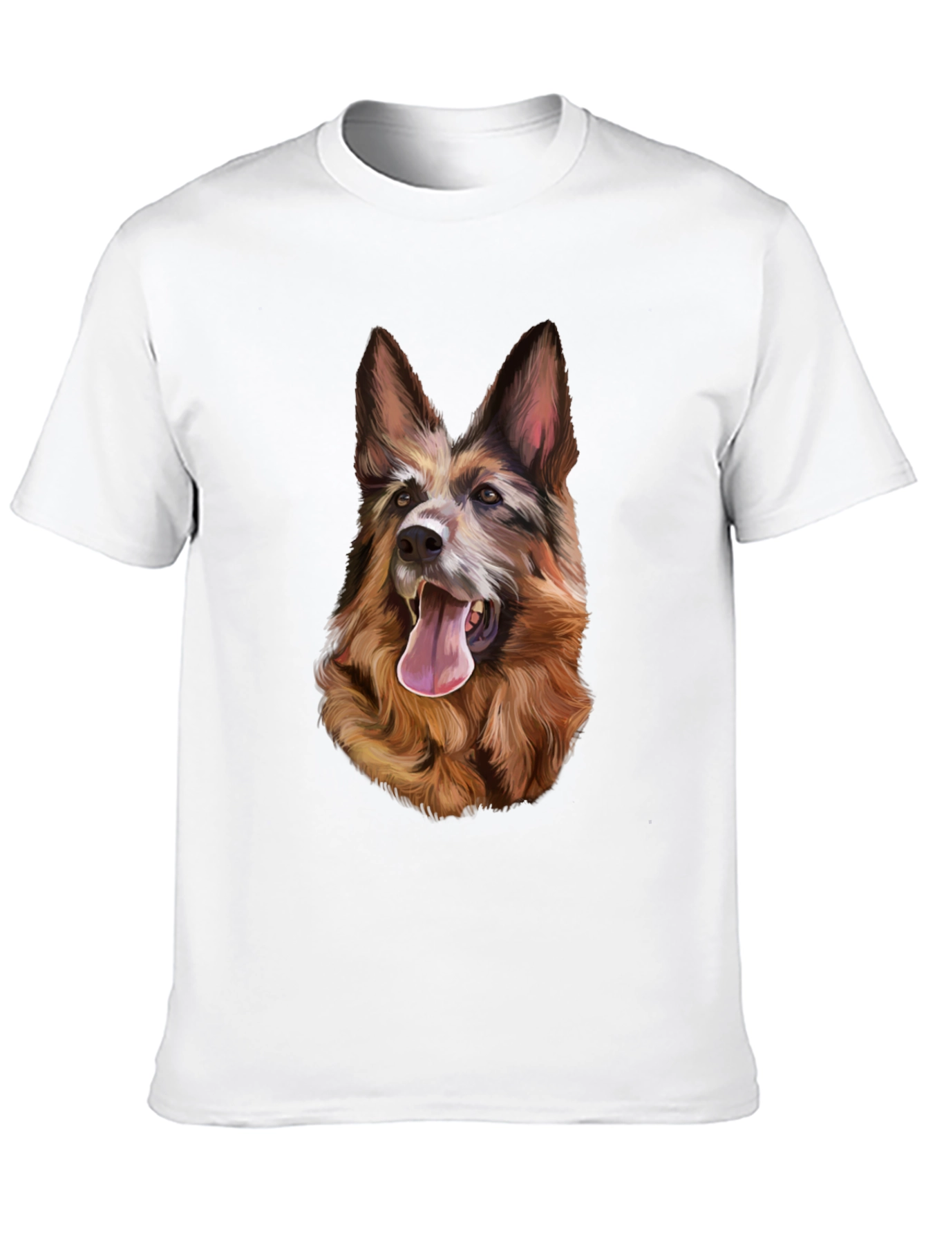Dog Graphic T-Shirt - Black
