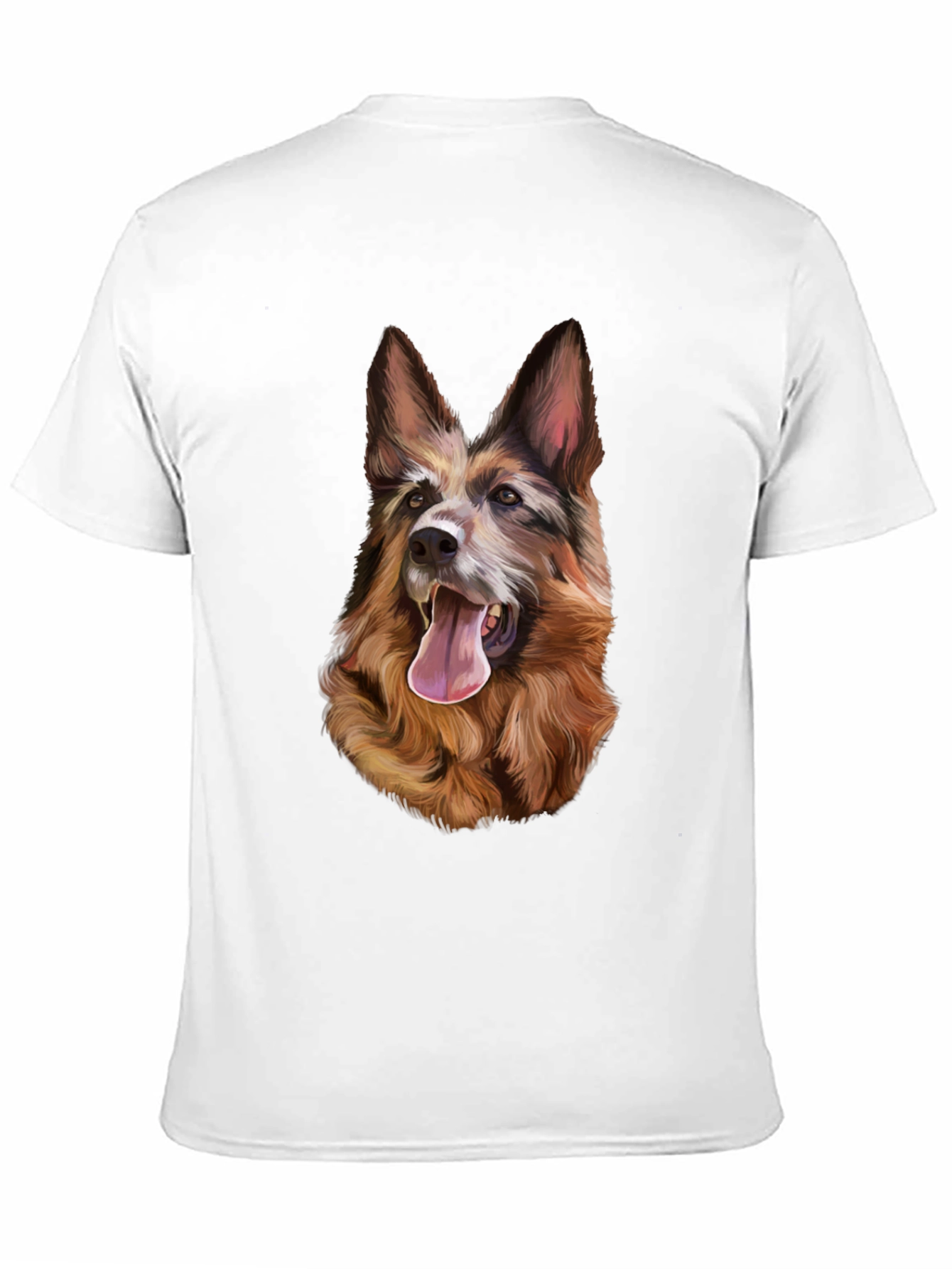 Dog Graphic T-Shirt - Black