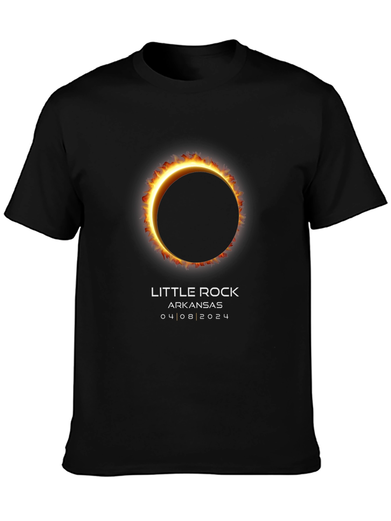 Little Rock Eclipse 2024 T-Shirt