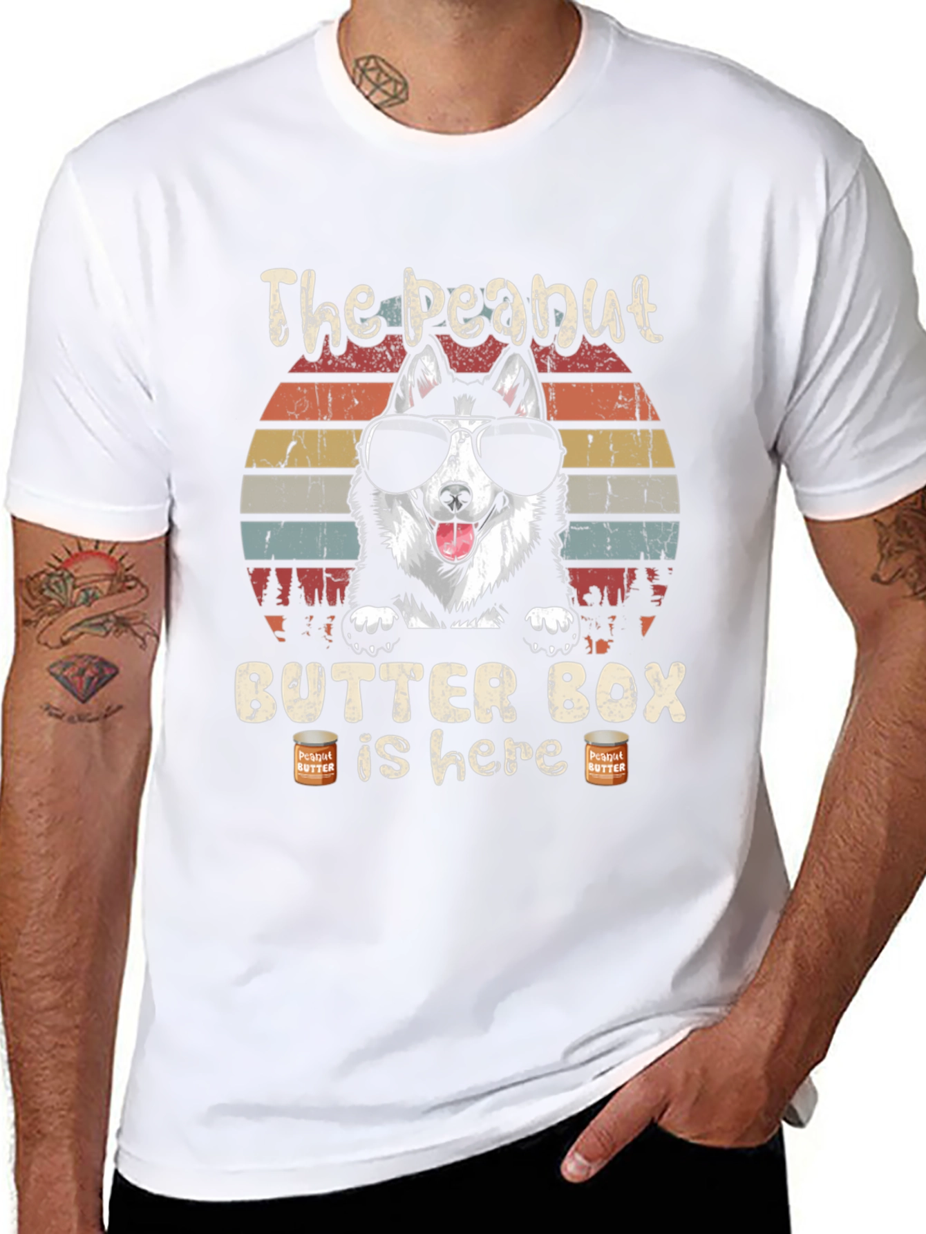 The Peanut Butter Box Dog Graphic Tee