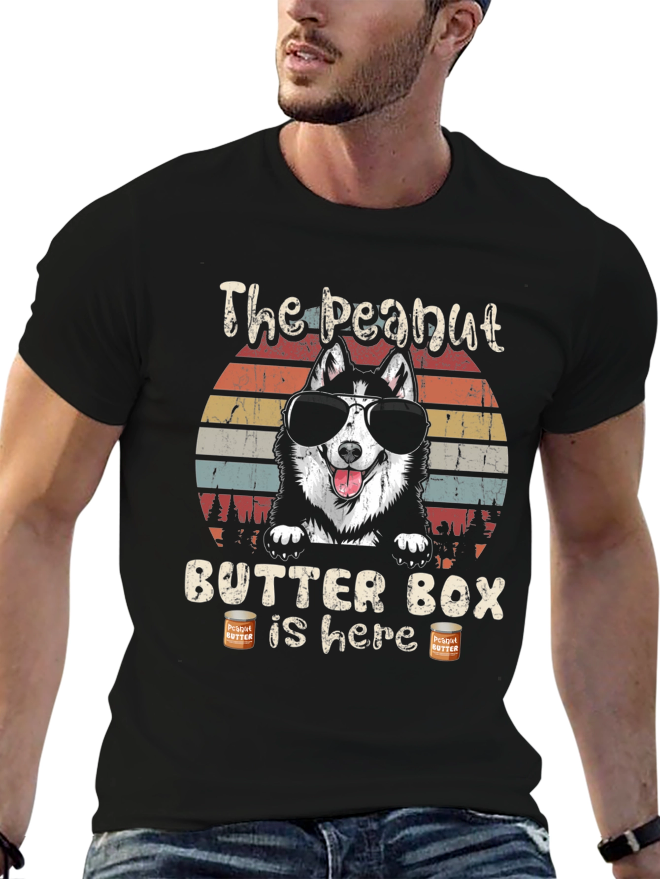 The Peanut Butter Box Dog Graphic Tee