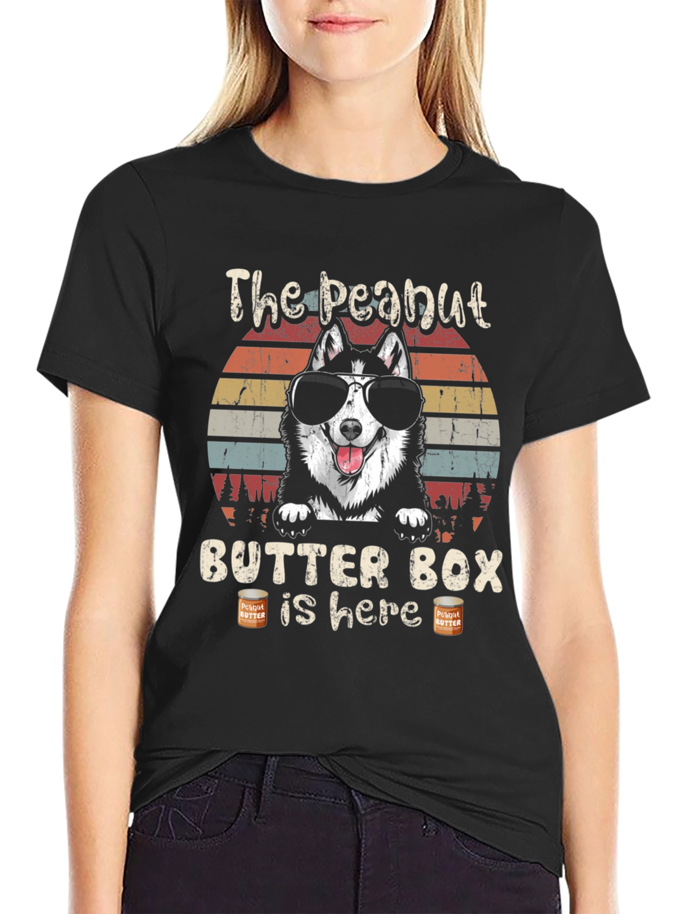 The Peanut Butter Box Dog Graphic Tee