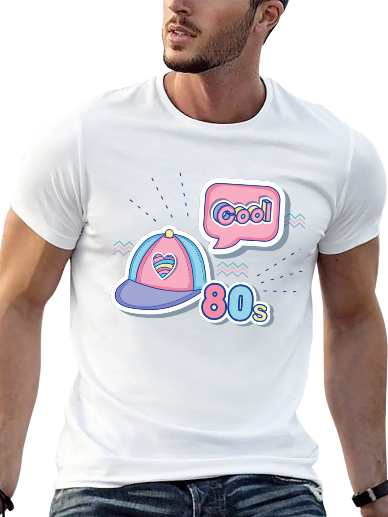 Retro 80s Cool Graphic Tee