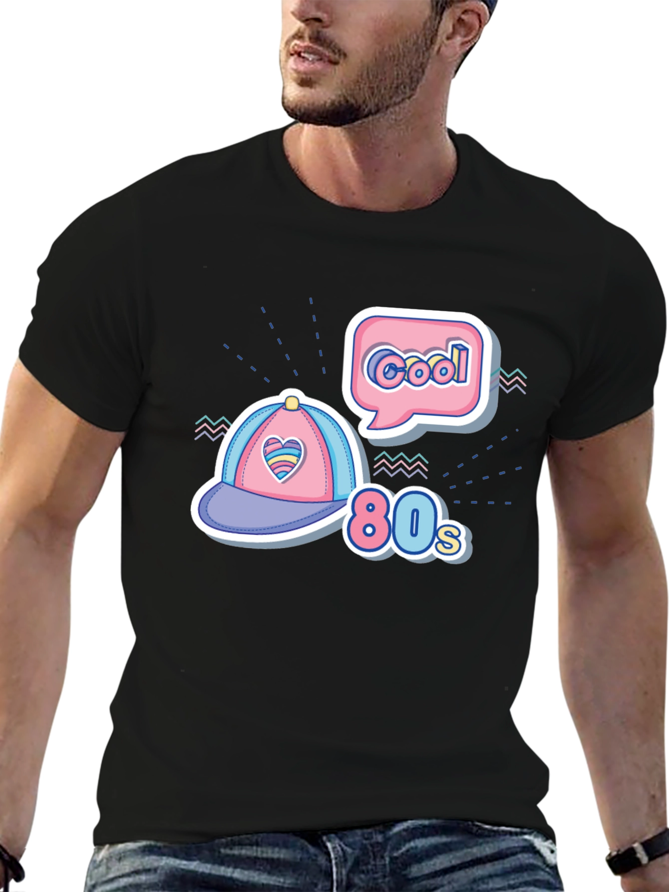 Retro 80s Cool Graphic Tee