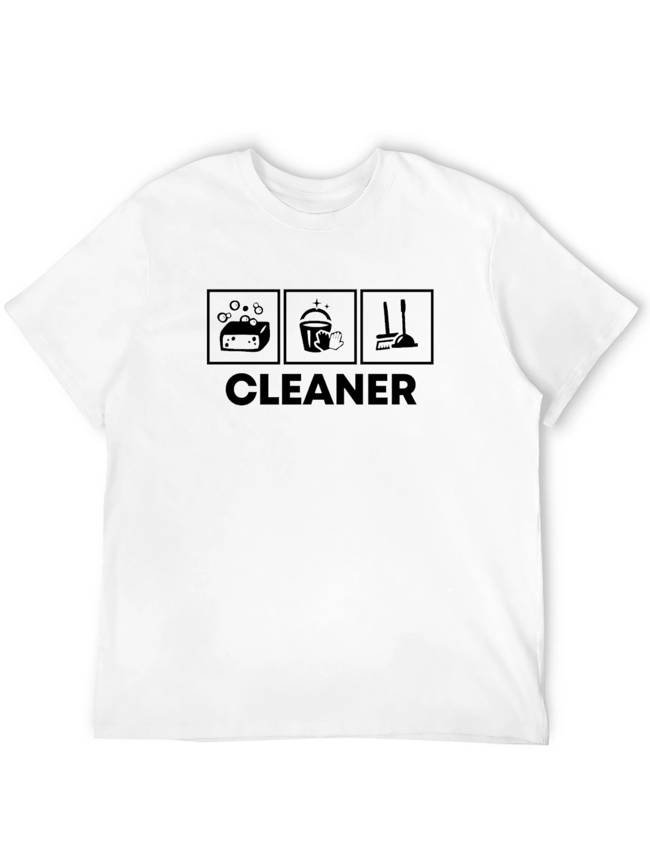 Cleaner Graphic T-Shirt - Cleaning Crew Apparel