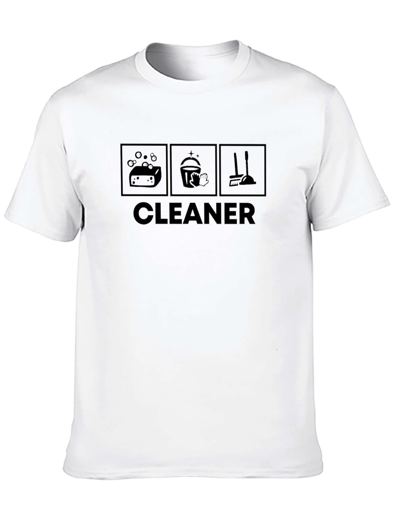 Cleaner Graphic T-Shirt - Cleaning Crew Apparel