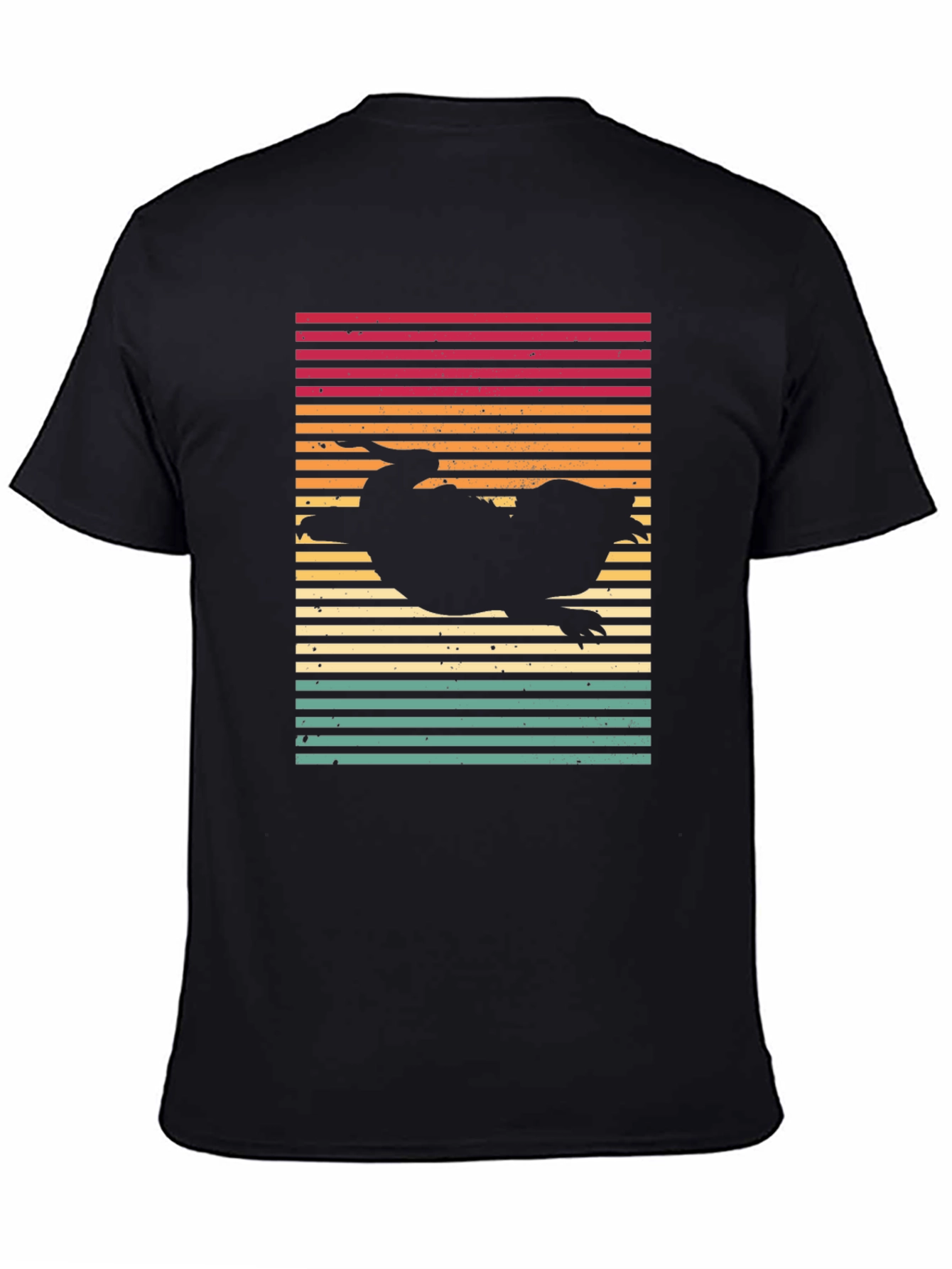 Retro Platypus T-Shirt - Sunset Style