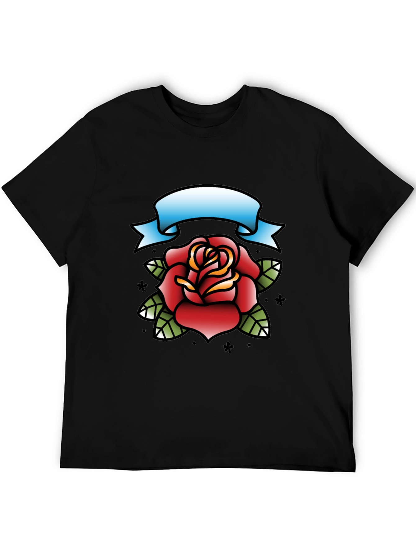 Rose Tattoo Graphic Tee - Classic Cool