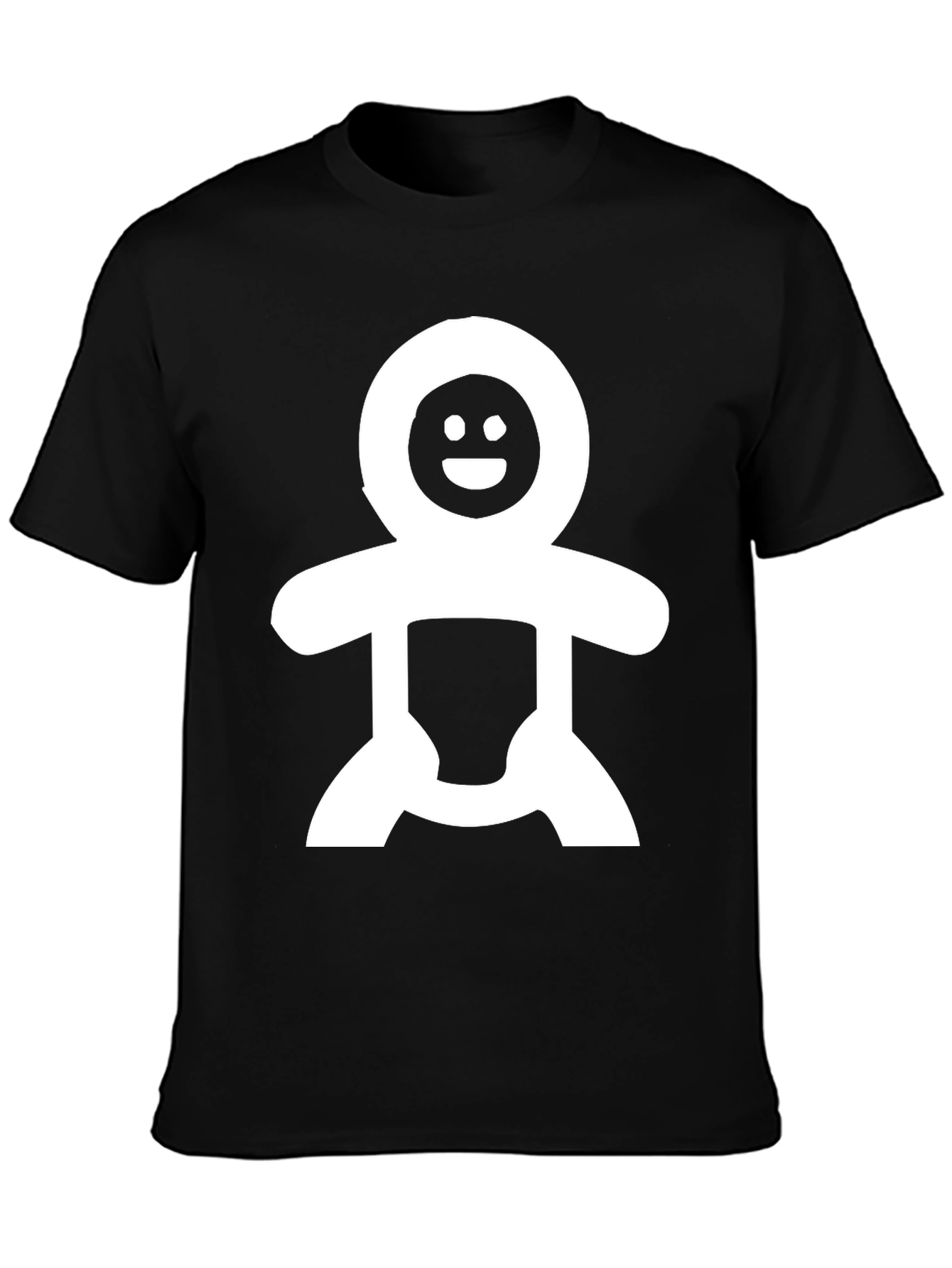 Funky Figure Black T-Shirt
