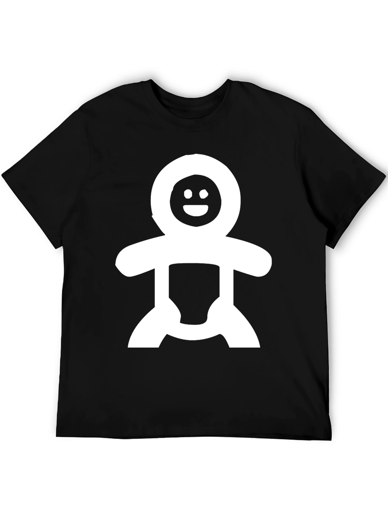 Funky Figure Black T-Shirt