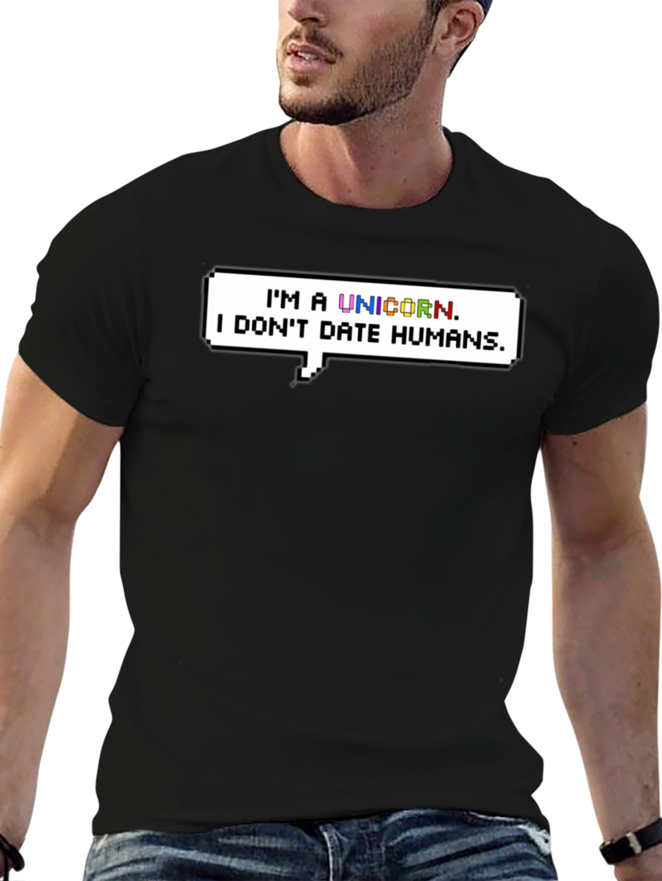 Im A Unicorn Pixelated T-Shirt