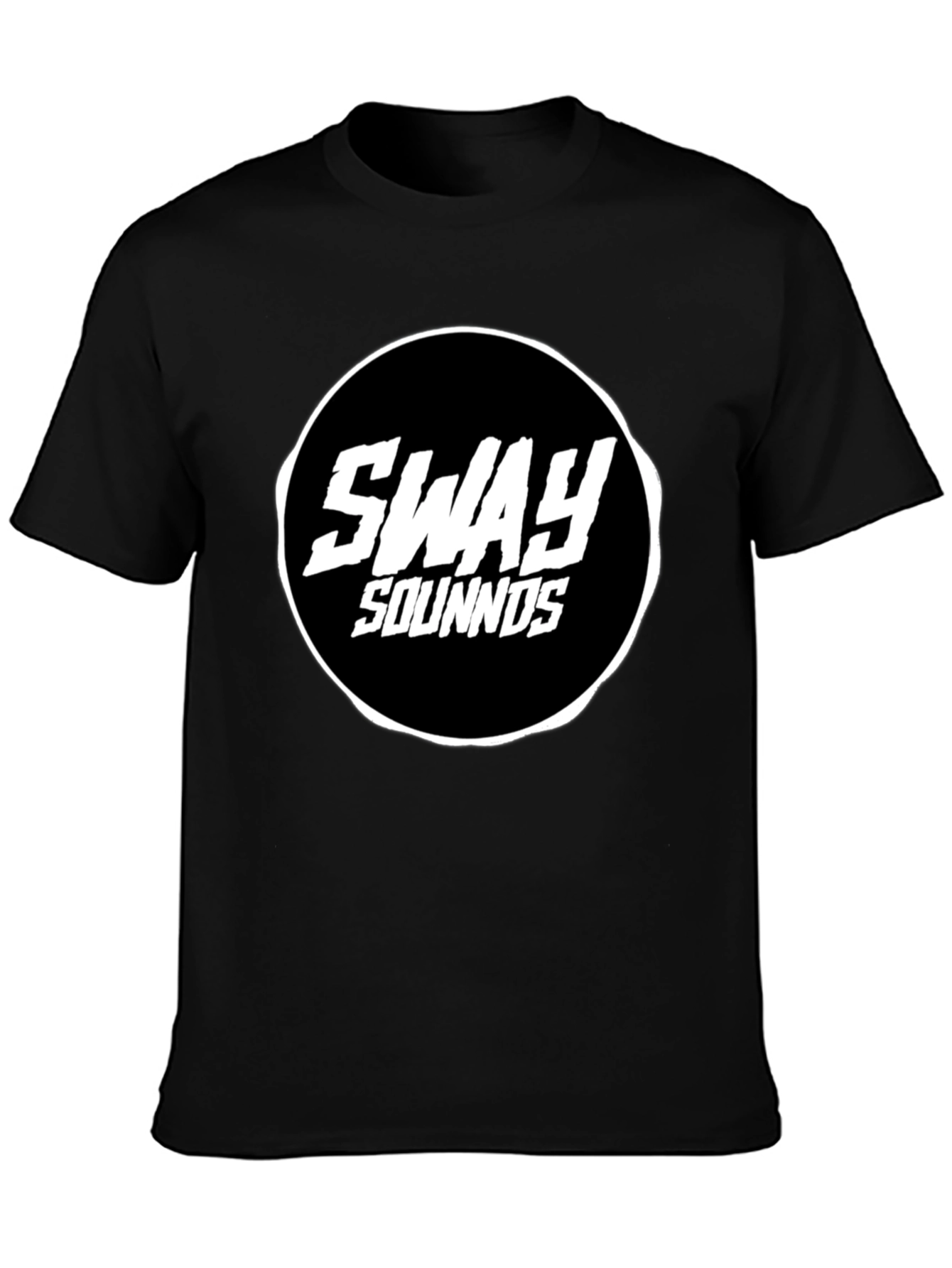 Sway Sounds Black T-Shirt - Music Inspired