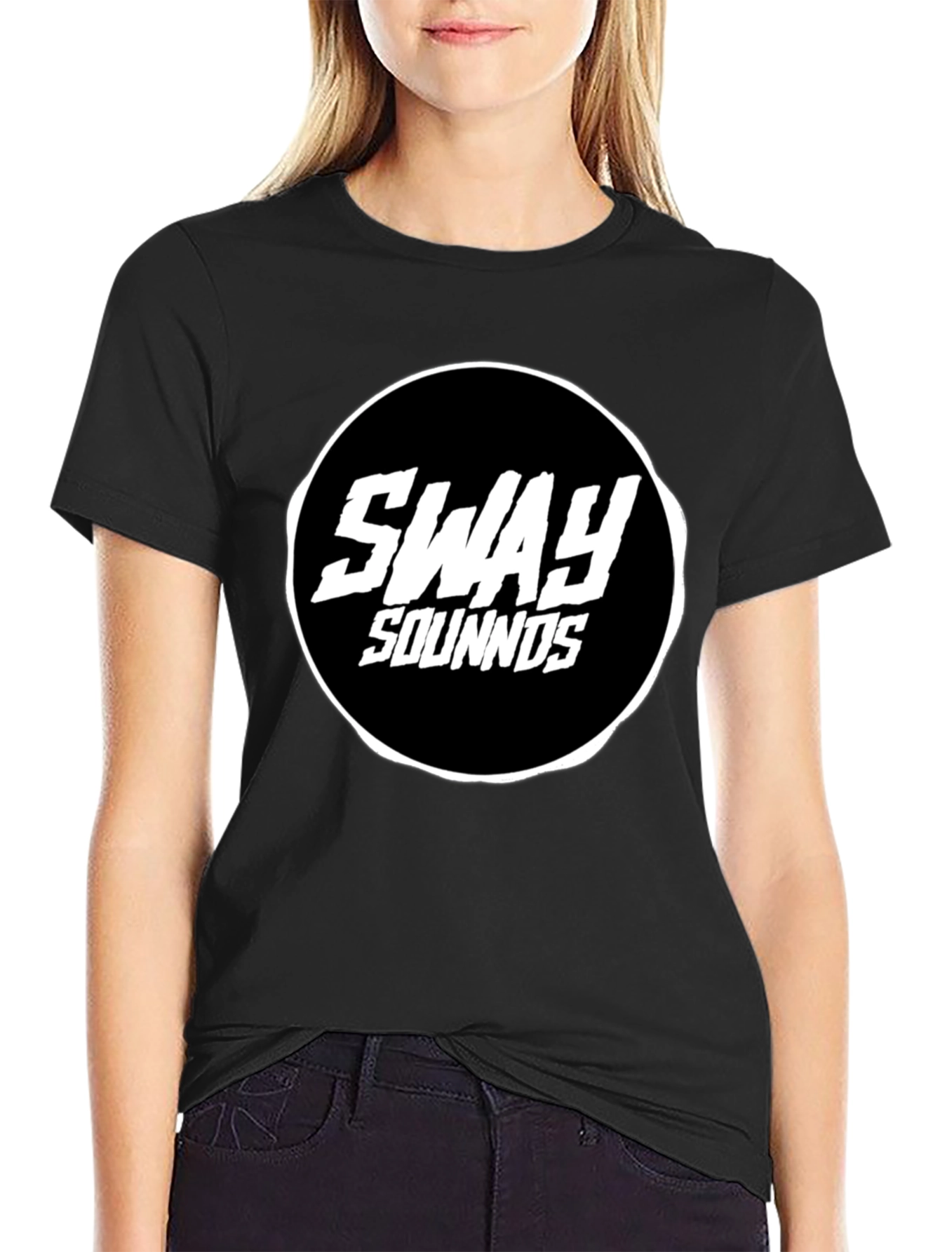 Sway Sounds Black T-Shirt - Music Inspired