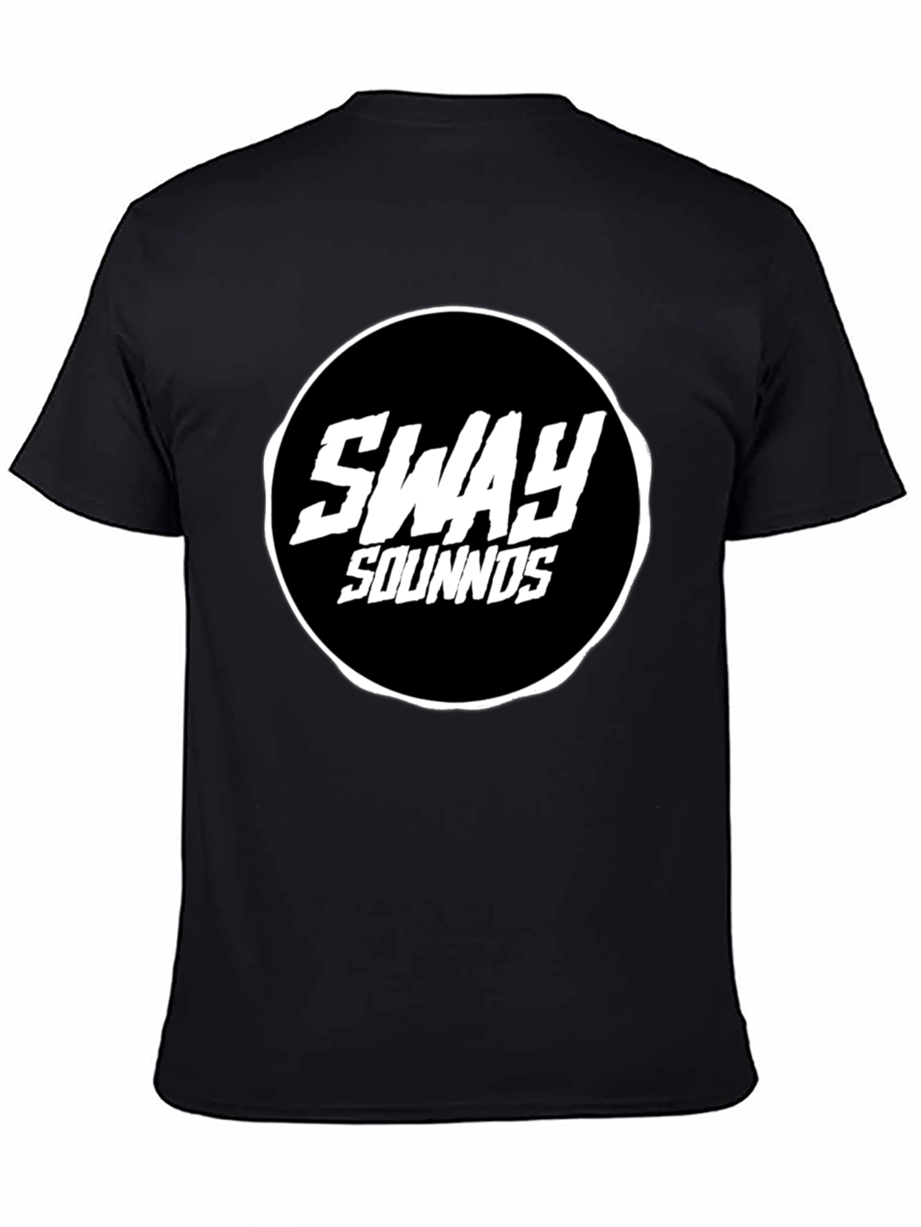 Sway Sounds Black T-Shirt - Music Inspired