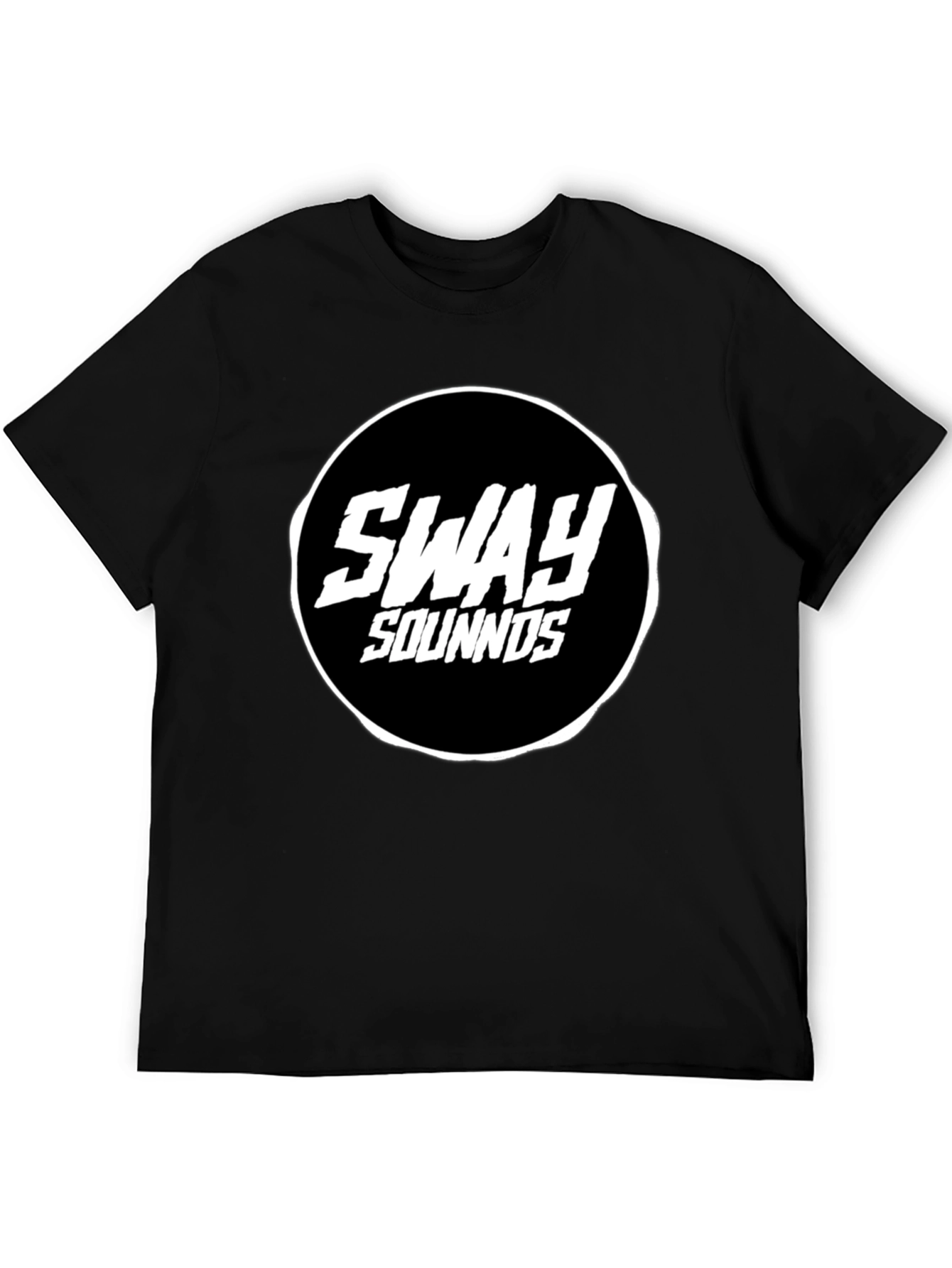 Sway Sounds Black T-Shirt - Music Inspired