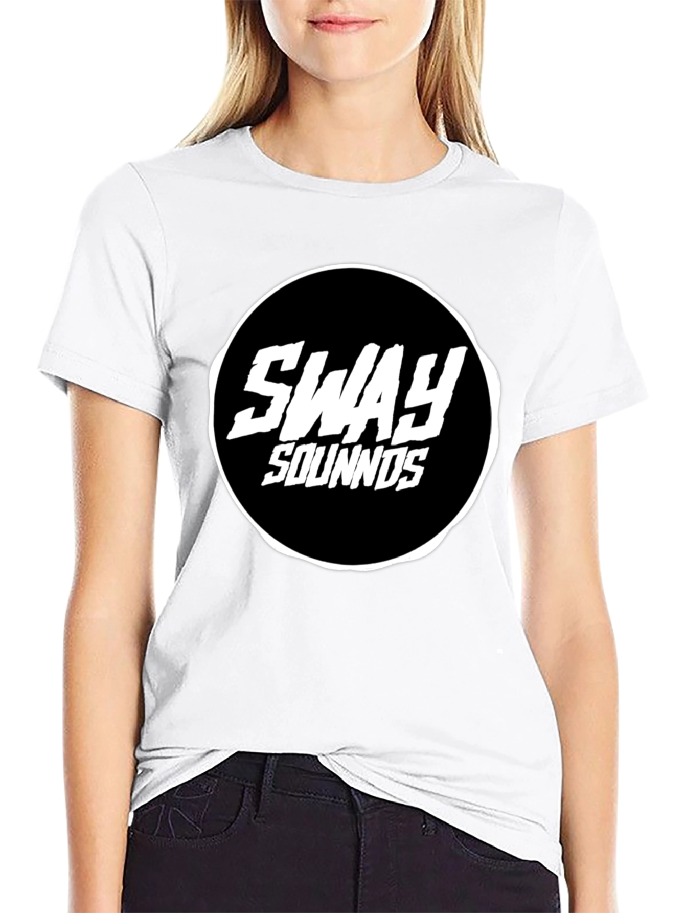 Sway Sounds Black T-Shirt - Music Inspired