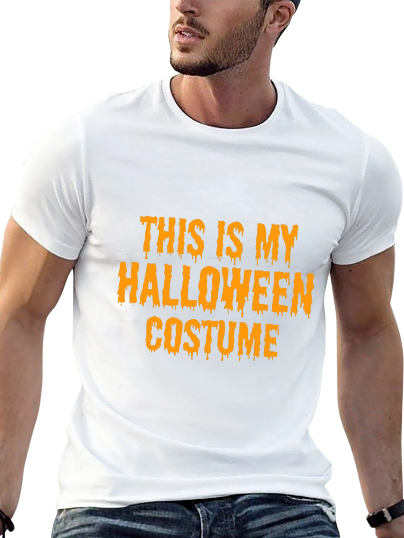 Halloween Costume Tee - This Is My Costume Shirt