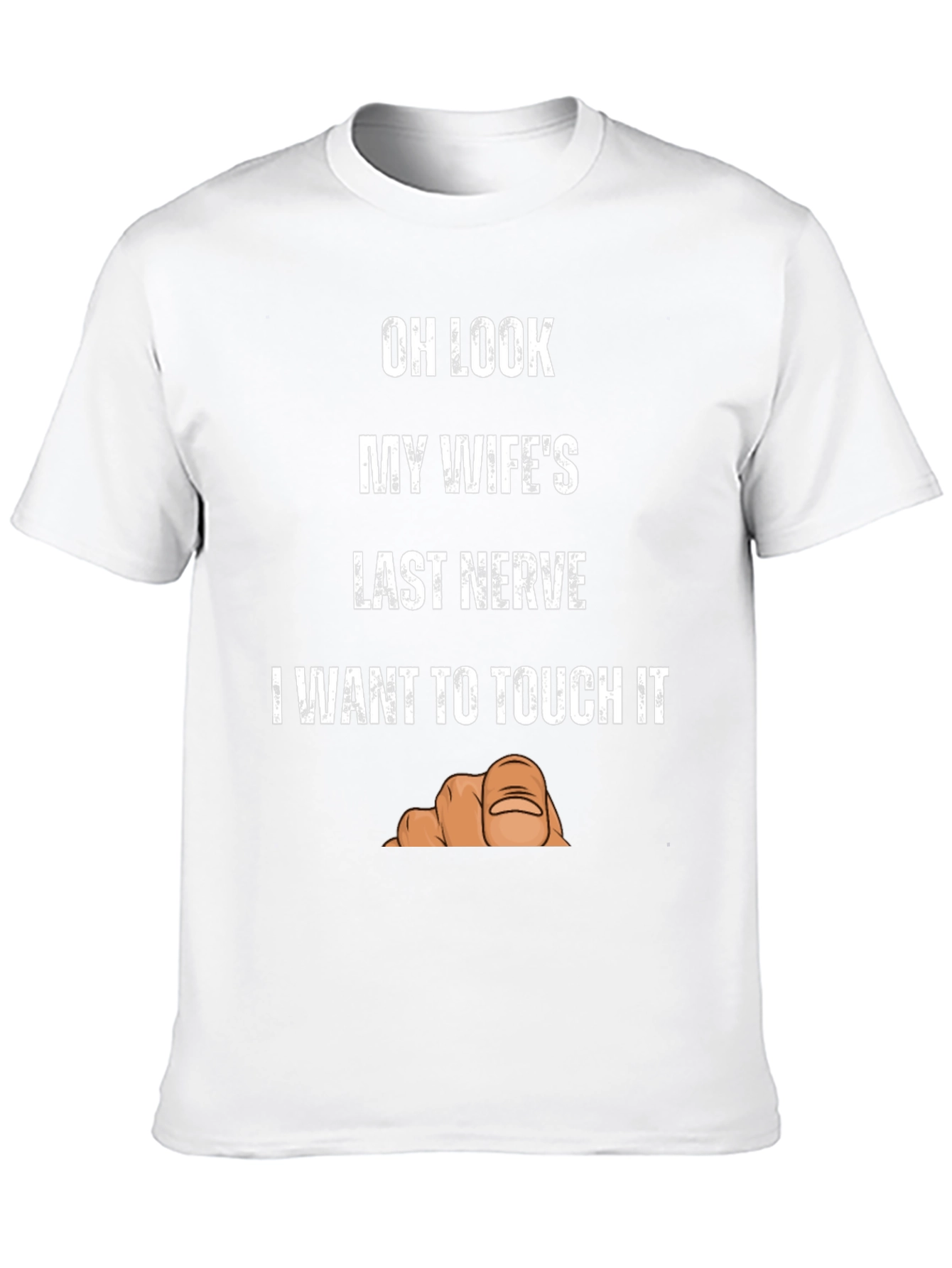 Funny Wifes Last Nerve Graphic T-Shirt