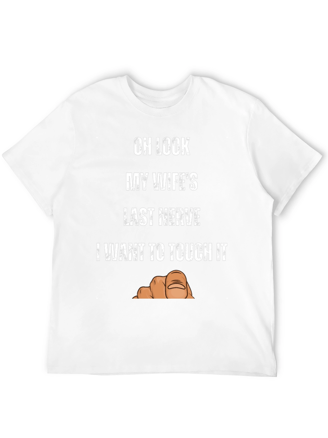 Funny Wifes Last Nerve Graphic T-Shirt