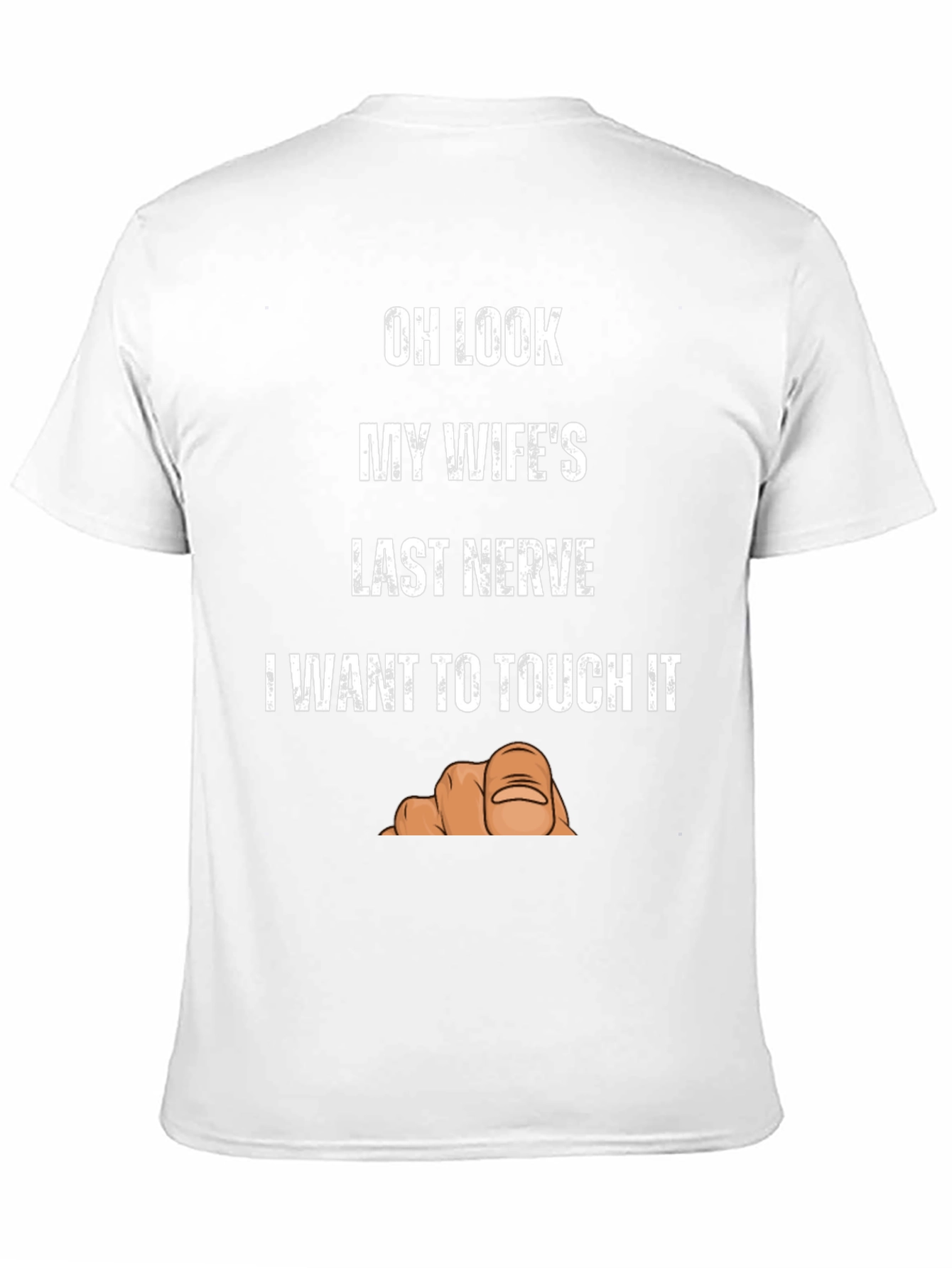 Funny Wifes Last Nerve Graphic T-Shirt