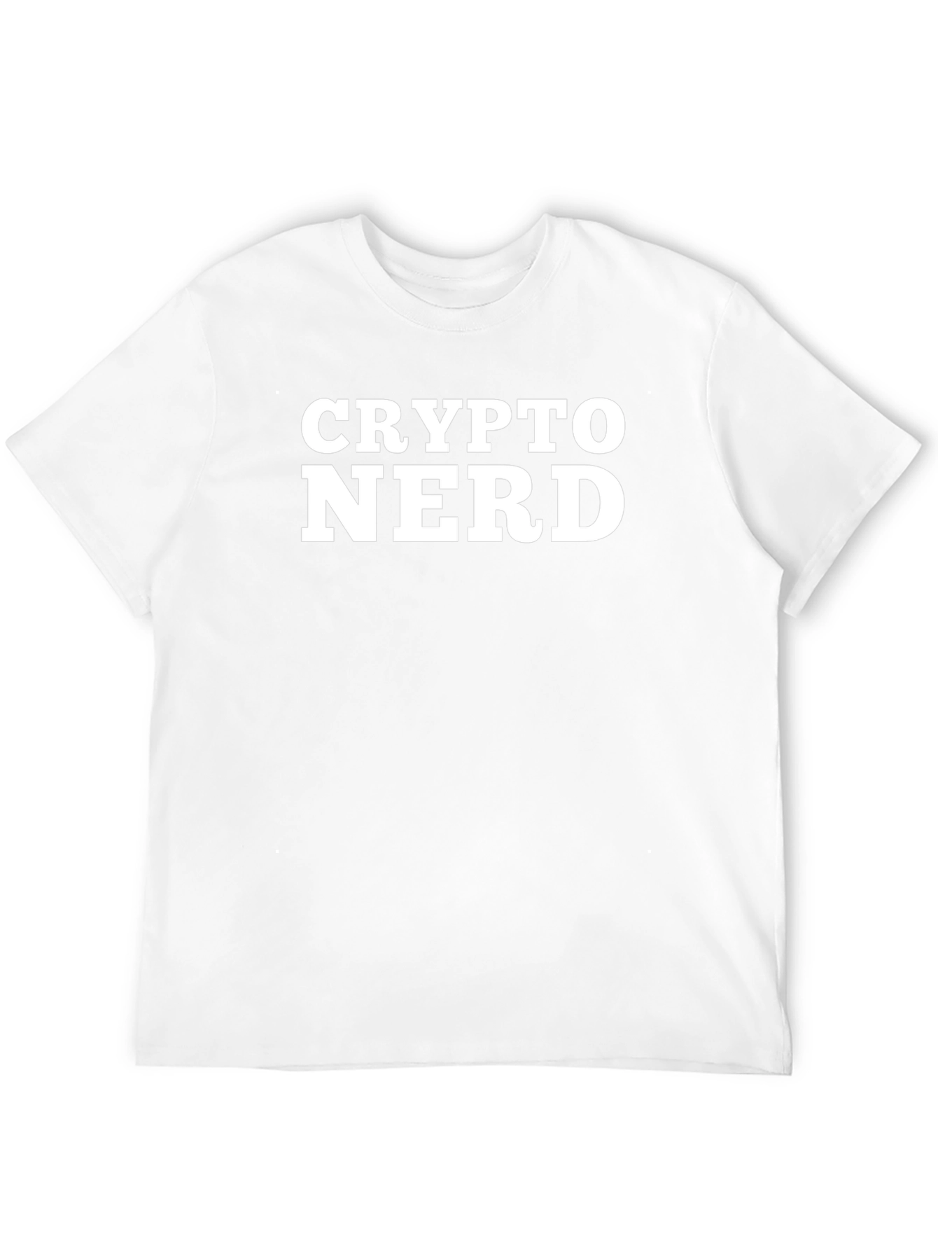 Crypto Nerd T-Shirt - Black Cotton Blend