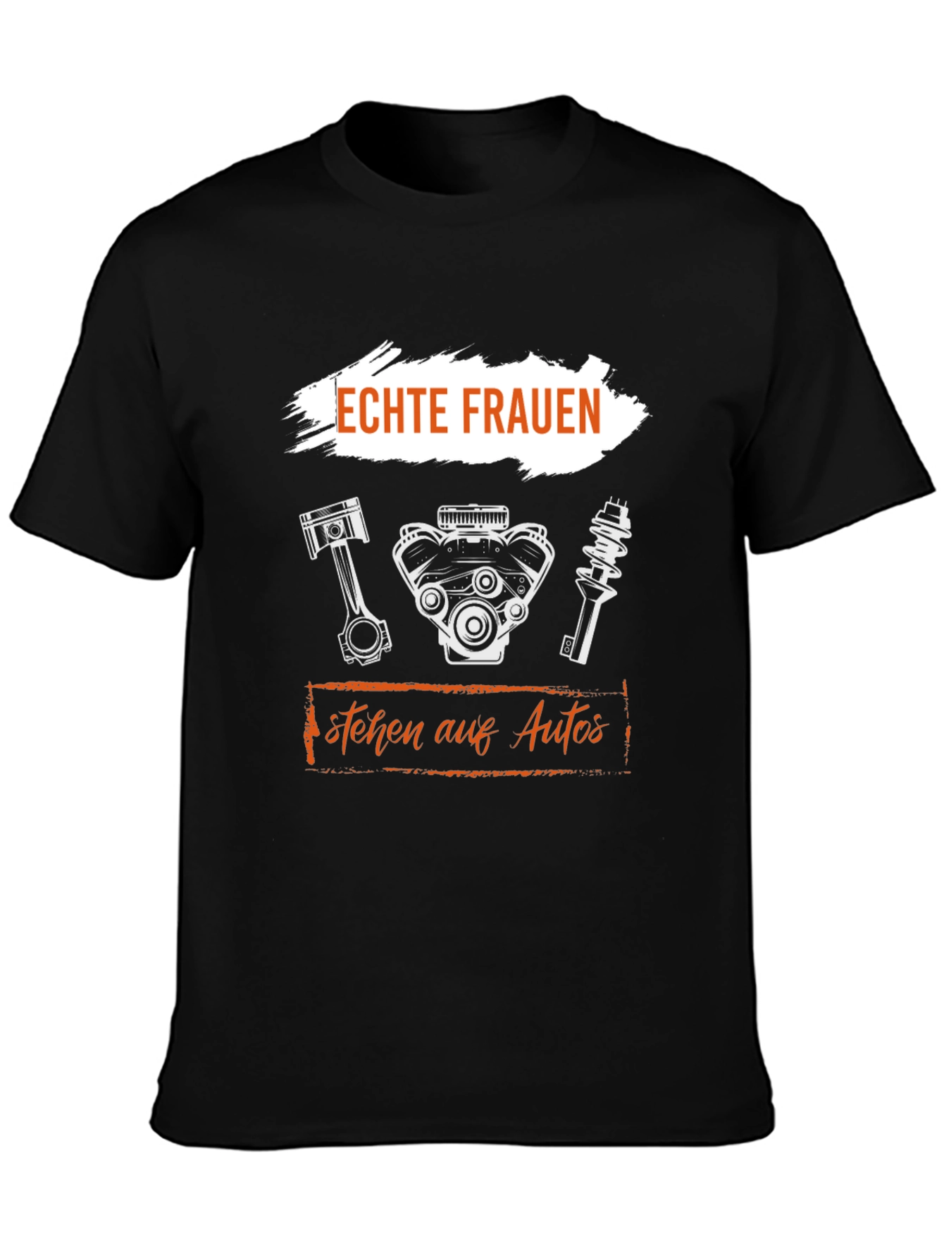 Echte Frauen Autos T-Shirt: Automotive Enthusiast Tee