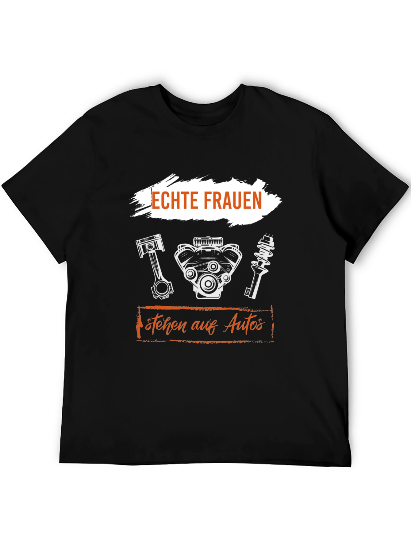 Echte Frauen Autos T-Shirt: Automotive Enthusiast Tee