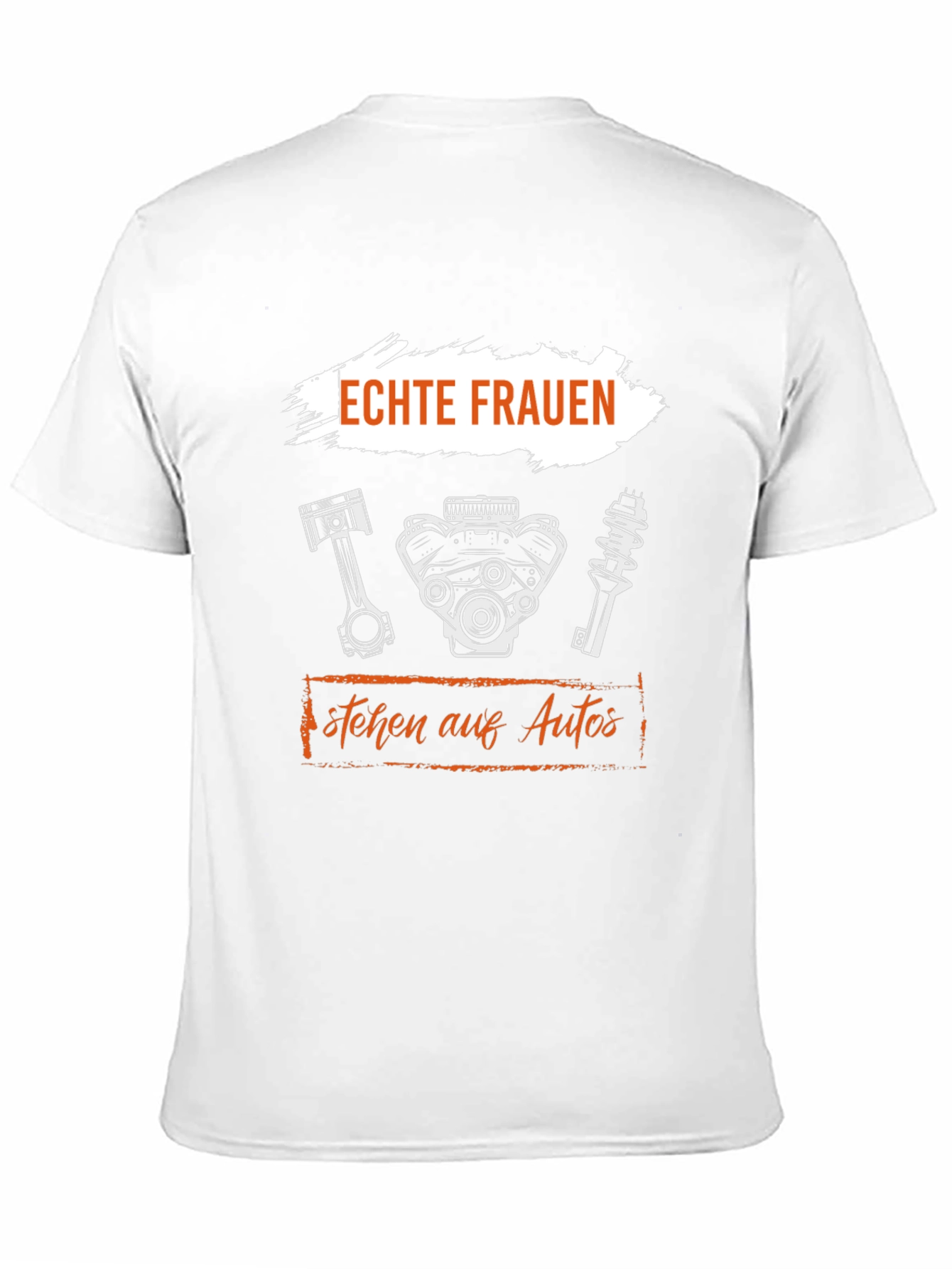Echte Frauen Autos T-Shirt: Automotive Enthusiast Tee